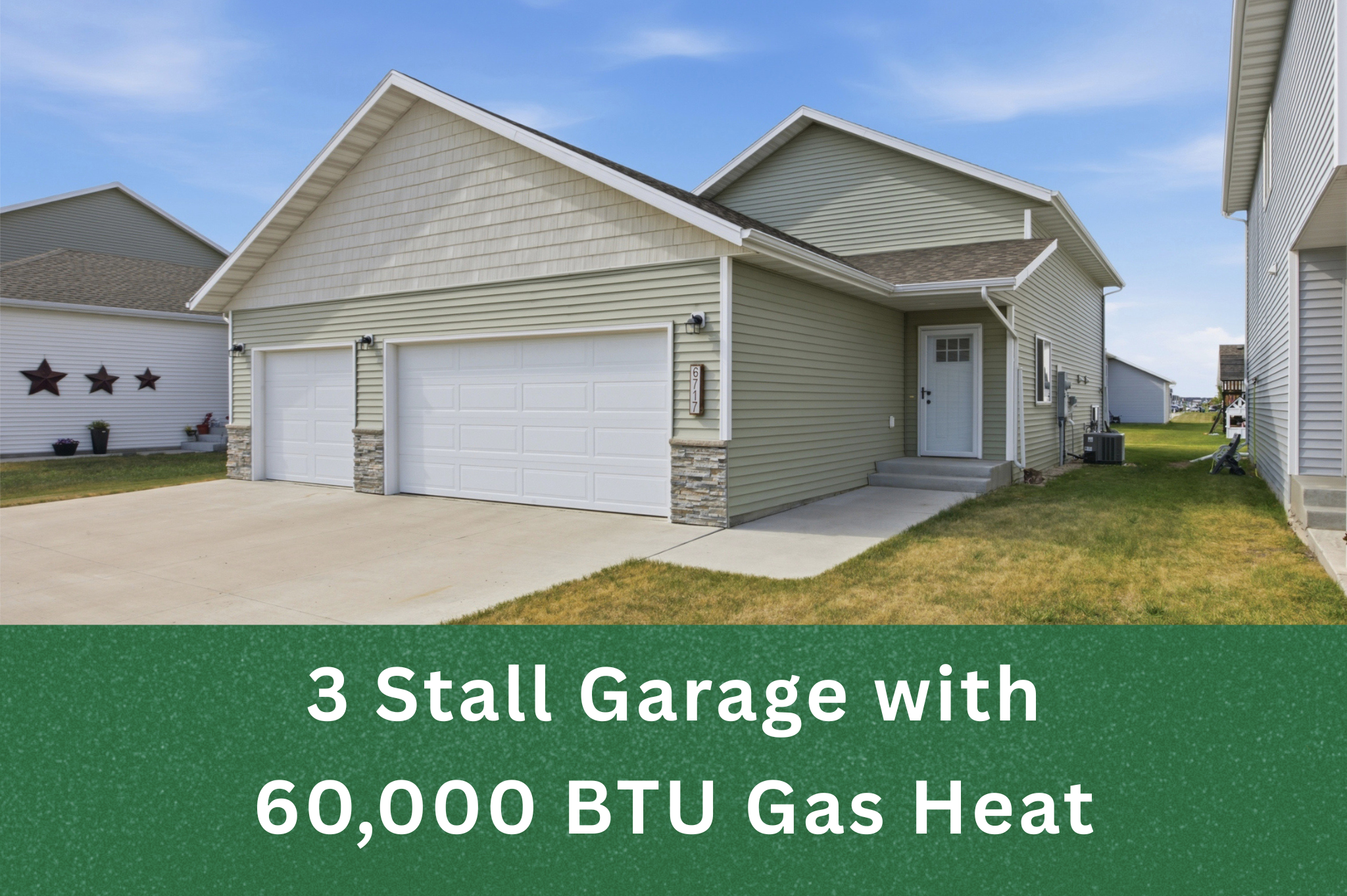 2022 single family home for sale at 6717 71st Avenue S in Horace, ND — 3 bed, 2 bath