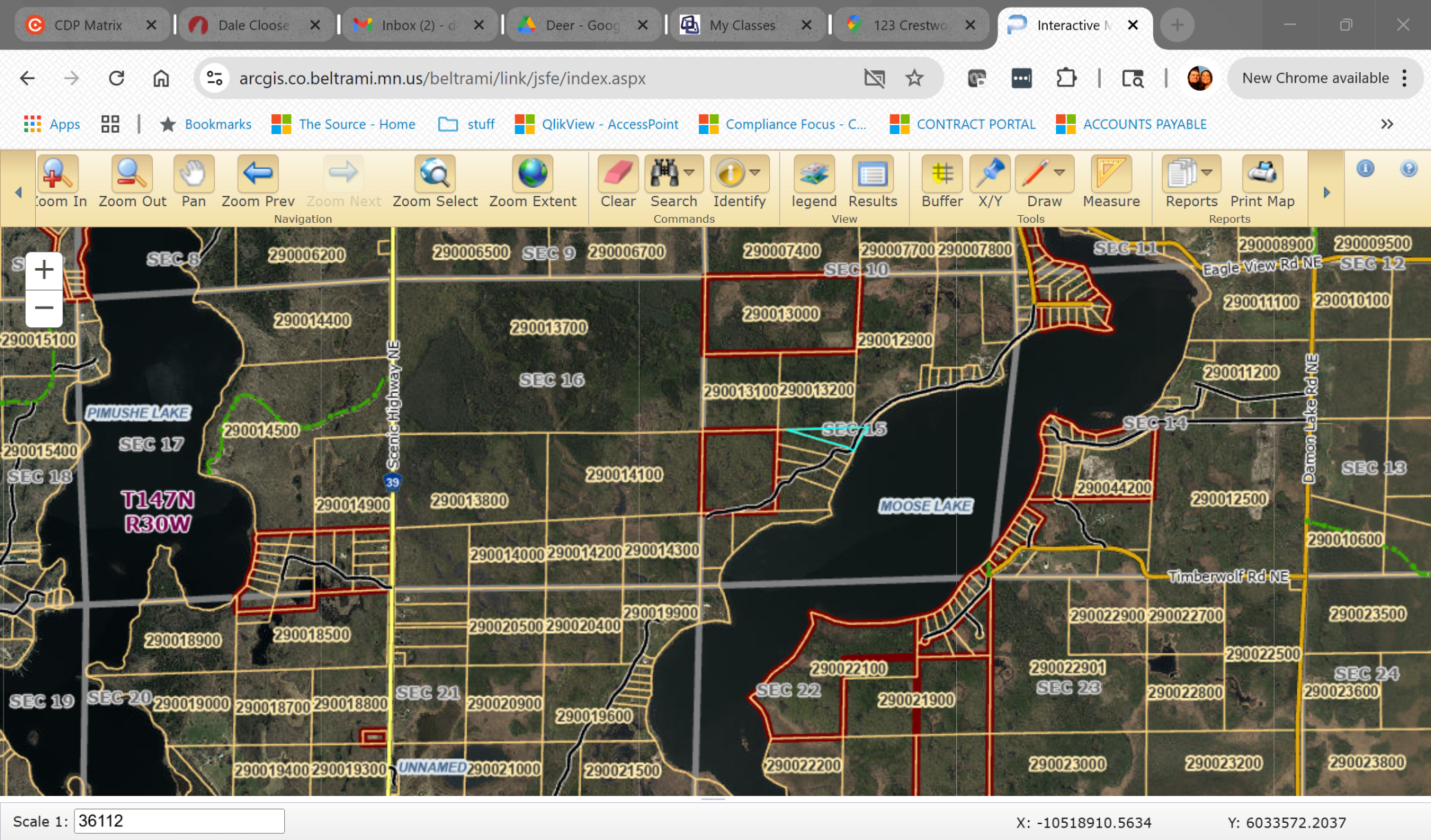 land for sale at TBD N Moose Lake Road NE in Pennington, MN (photo 18 of 19)