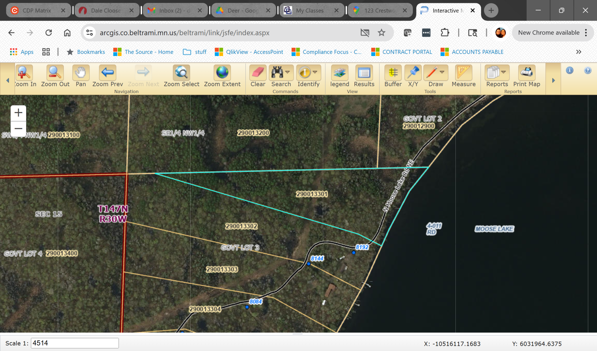 land for sale at TBD N Moose Lake Road NE in Pennington, MN (photo 19 of 19)