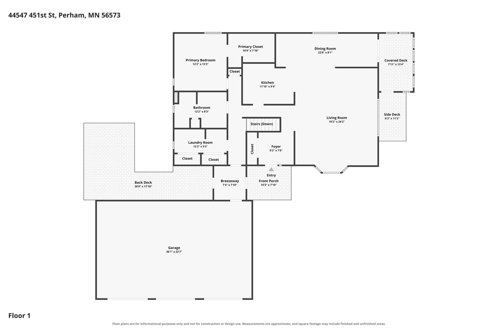 1990 single family home for sale at 44547 451st Street in Perham, MN — 3 bed, 2 bath (photo 64 of 65)