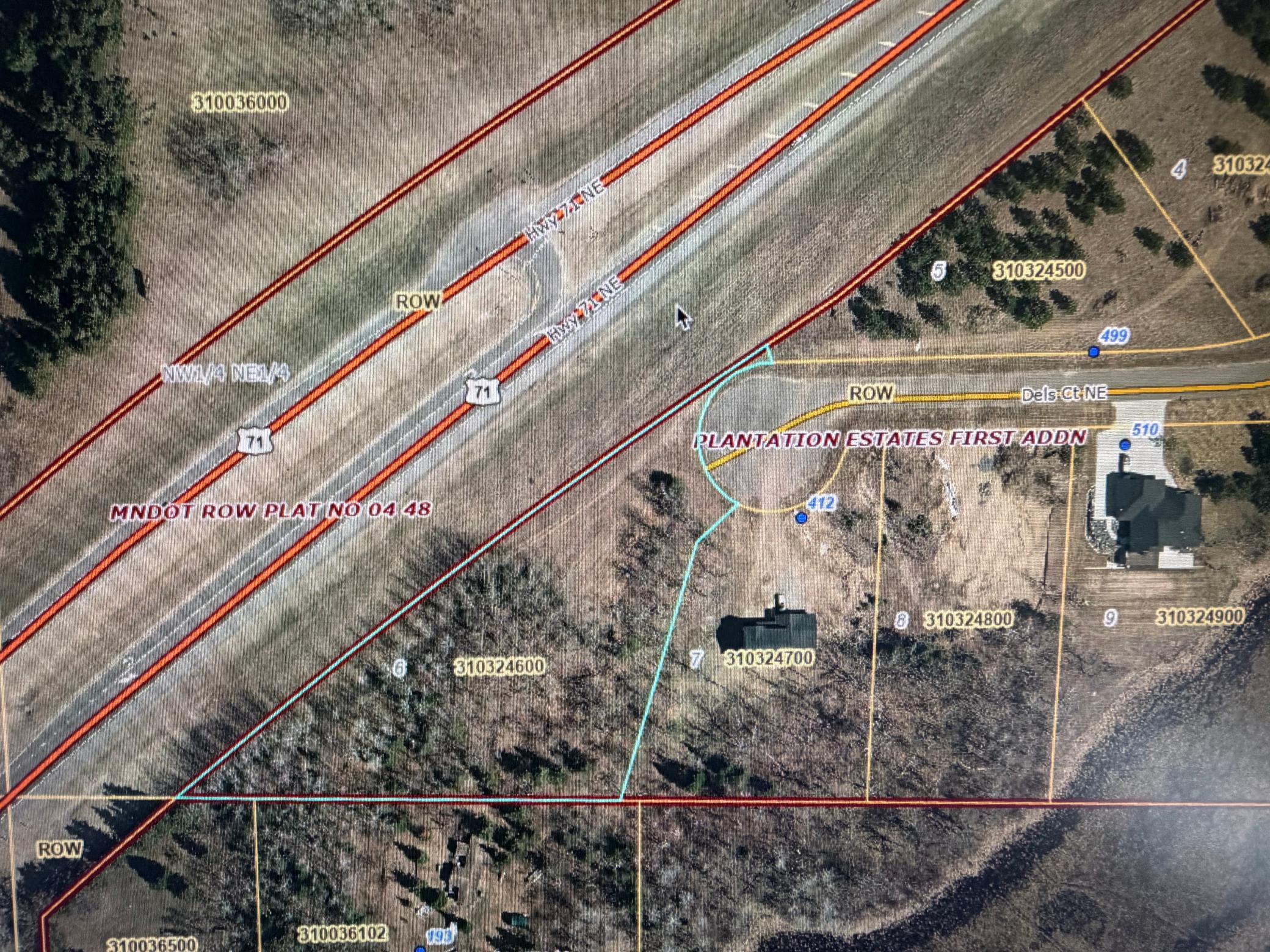land for sale at TBD Del's Ct NE in Bemidji, MN (photo 3 of 3)