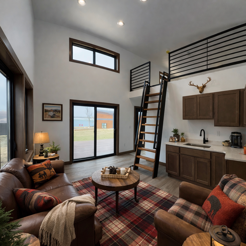 2025 single family home for sale at 51021 Fish Lake Road, Unit #2 in Detroit Lakes, MN — 1 bed, 1 bath (photo 9 of 38)