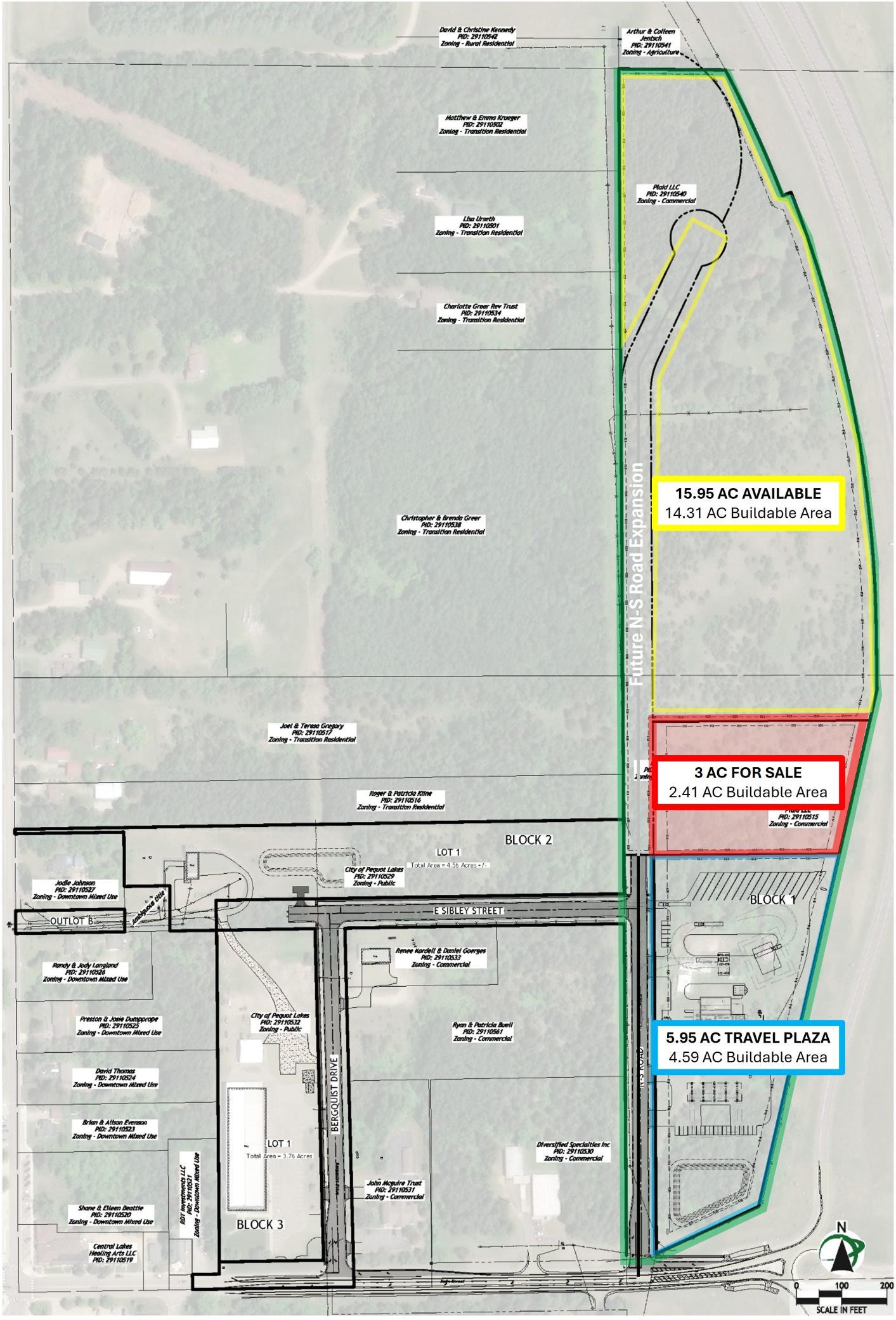land for sale at 3 AC Hwy 371 in Pequot Lakes, MN (photo 4 of 11)