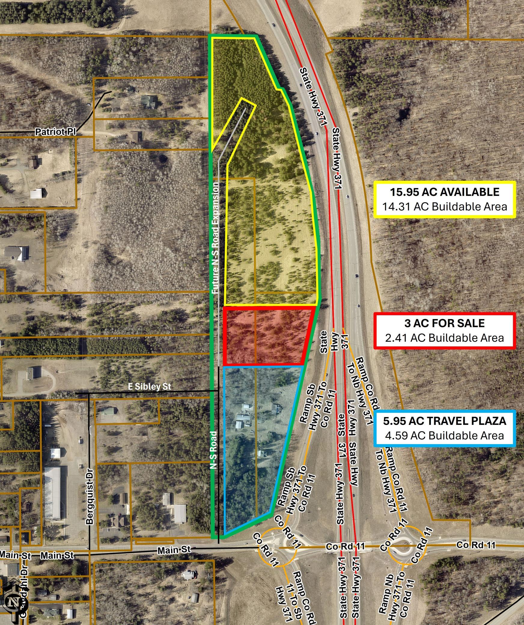 land for sale at 3 AC Hwy 371 in Pequot Lakes, MN (photo 6 of 11)