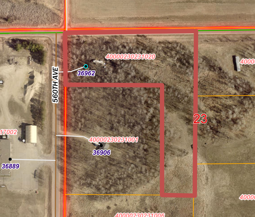 land for sale at 36962 560th Avenue N in New York Mills, MN (photo 2 of 18)