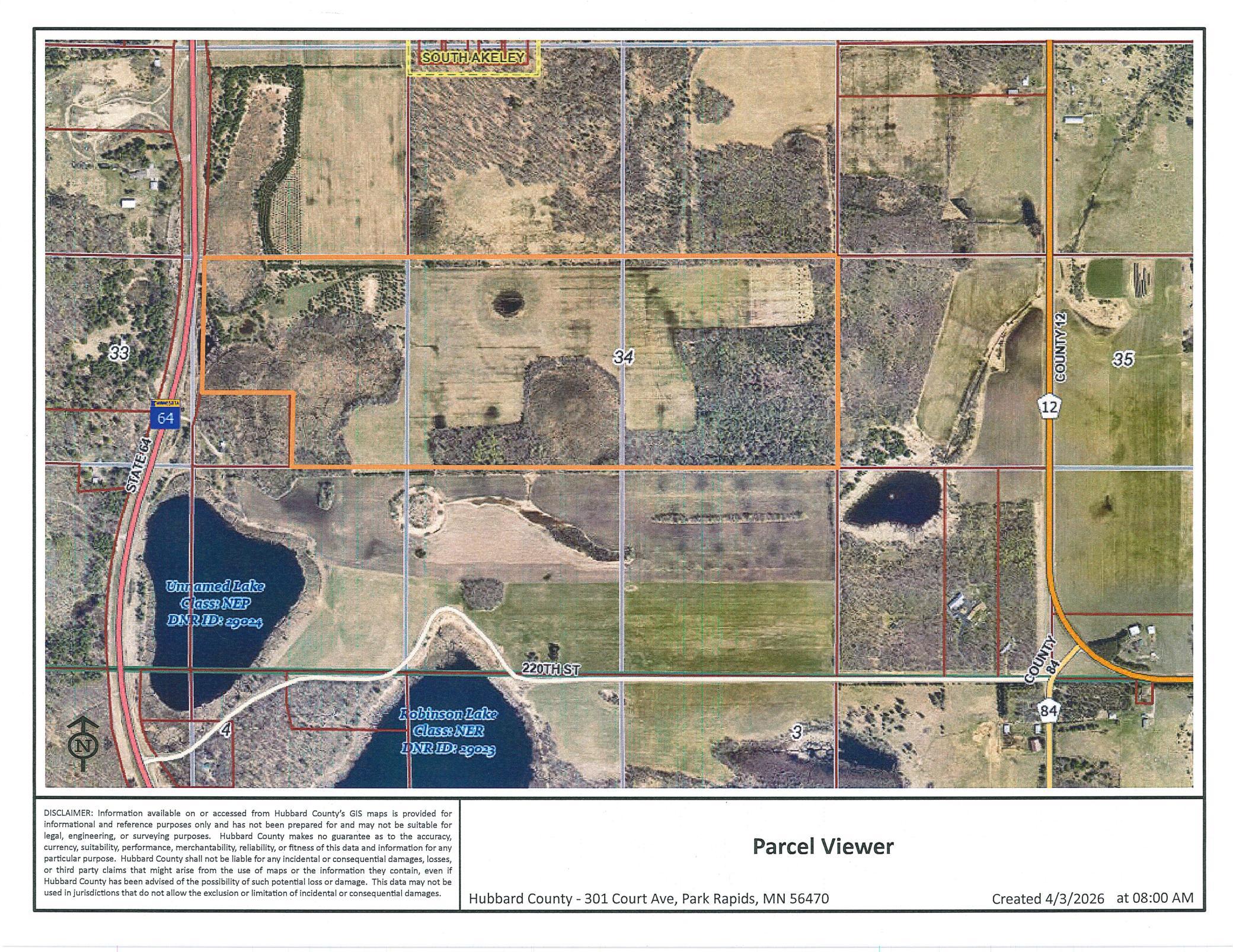 land for sale at TBD State 64 in Akeley, MN (photo 4 of 17)