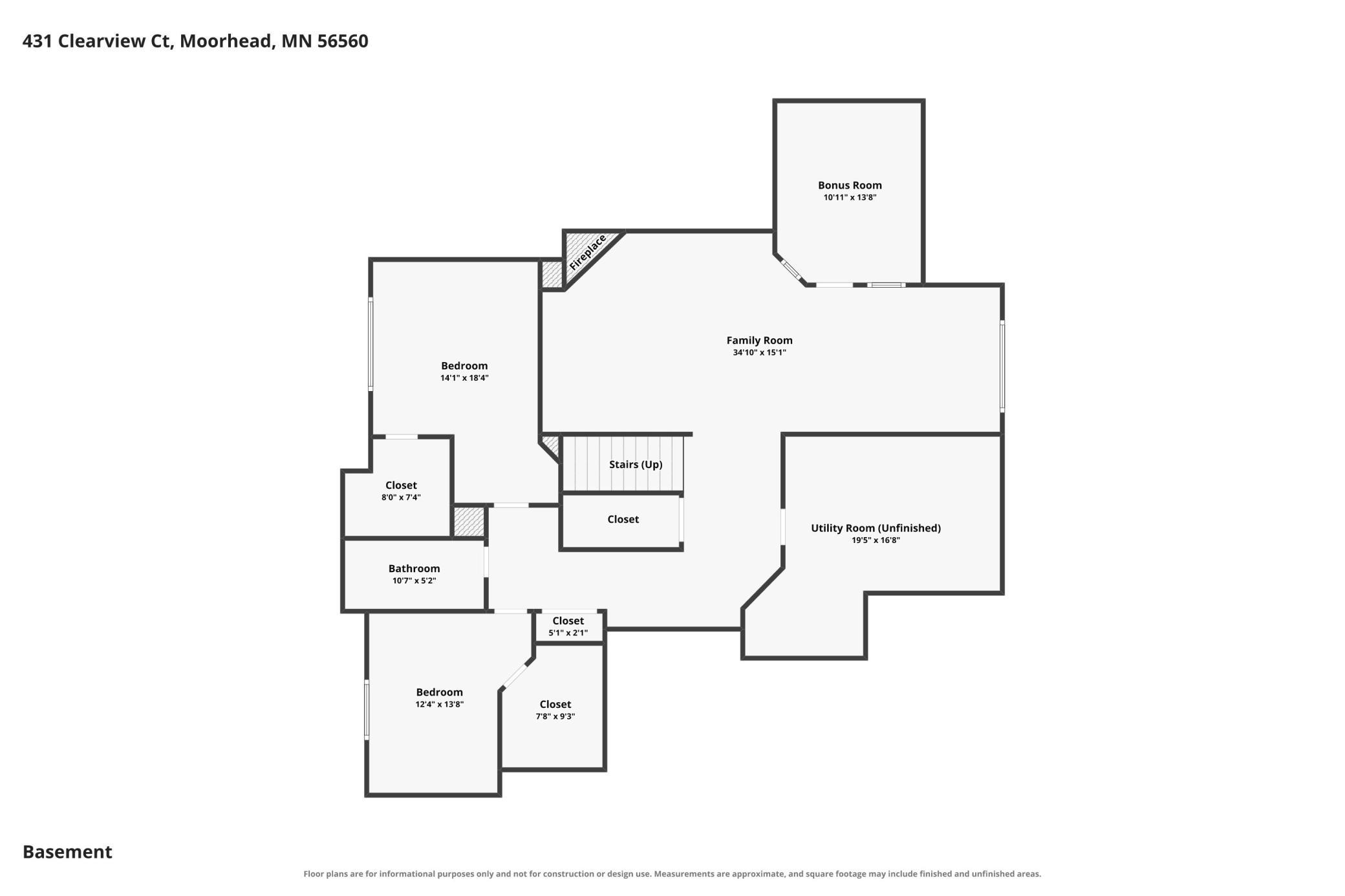 2002 single family home for sale at 431 Clearview Court in Moorhead, MN — 4 bed, 3 bath (photo 70 of 71)