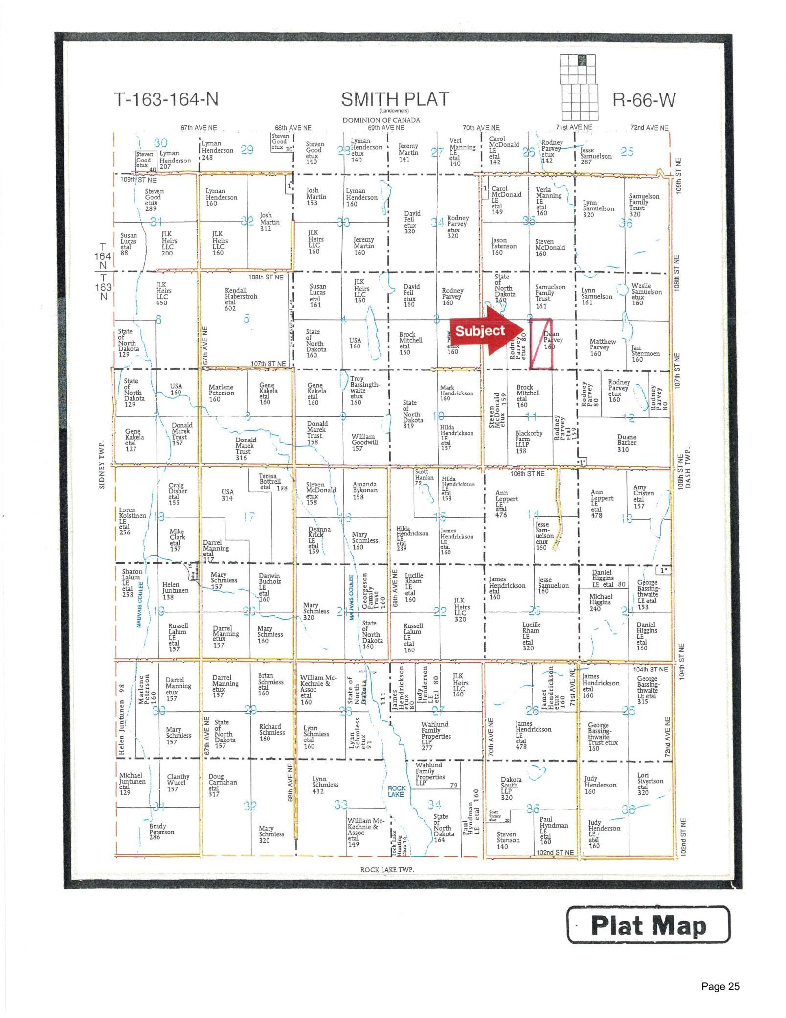 land for sale at TBD TBD in Sarles, ND (photo 4 of 8)