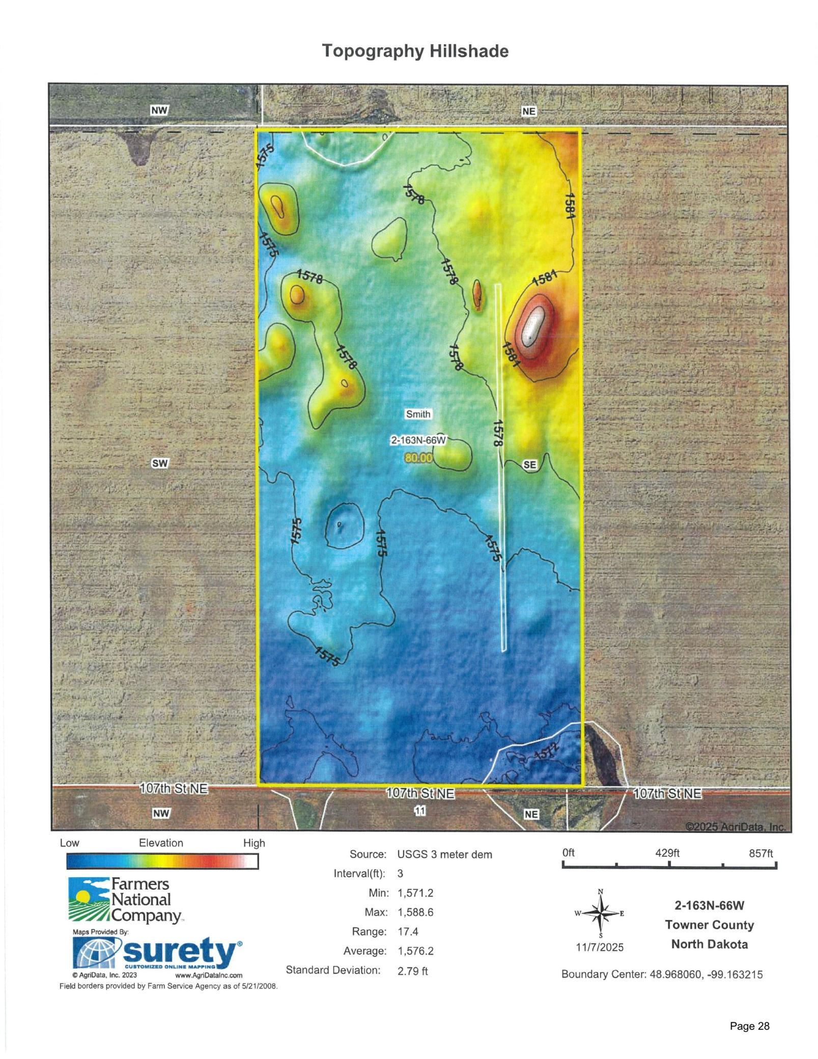 land for sale at TBD TBD in Sarles, ND (photo 6 of 8)