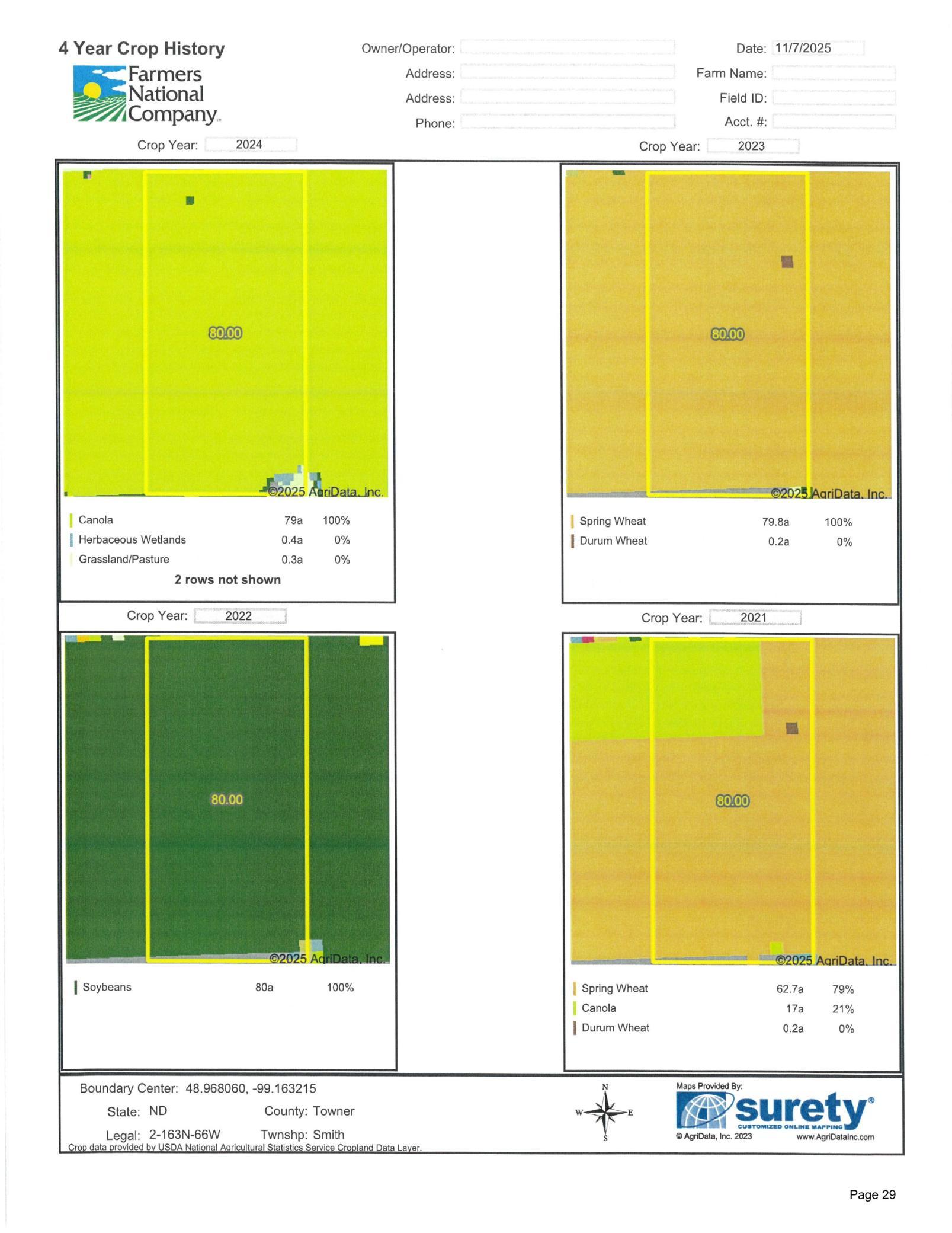 land for sale at TBD TBD in Sarles, ND (photo 7 of 8)