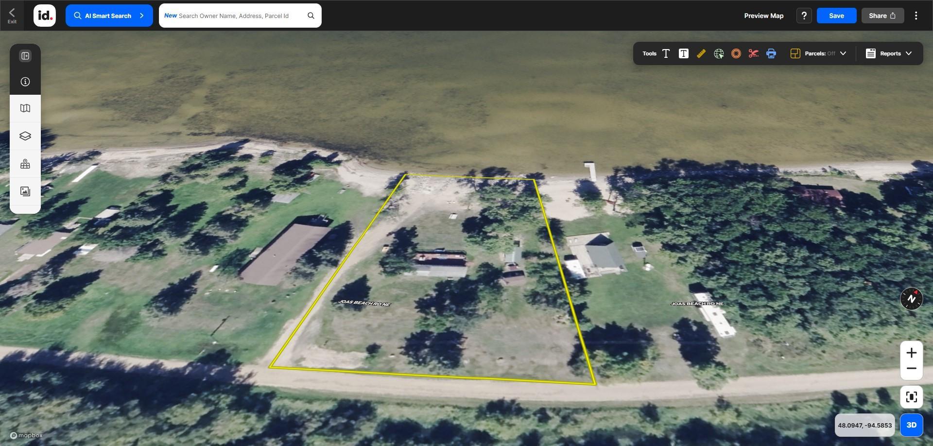 2005 single family home for sale at 21139 Joas Beach Road NE in Kelliher, MN — 1 bed, 1 bath (photo 60 of 61)