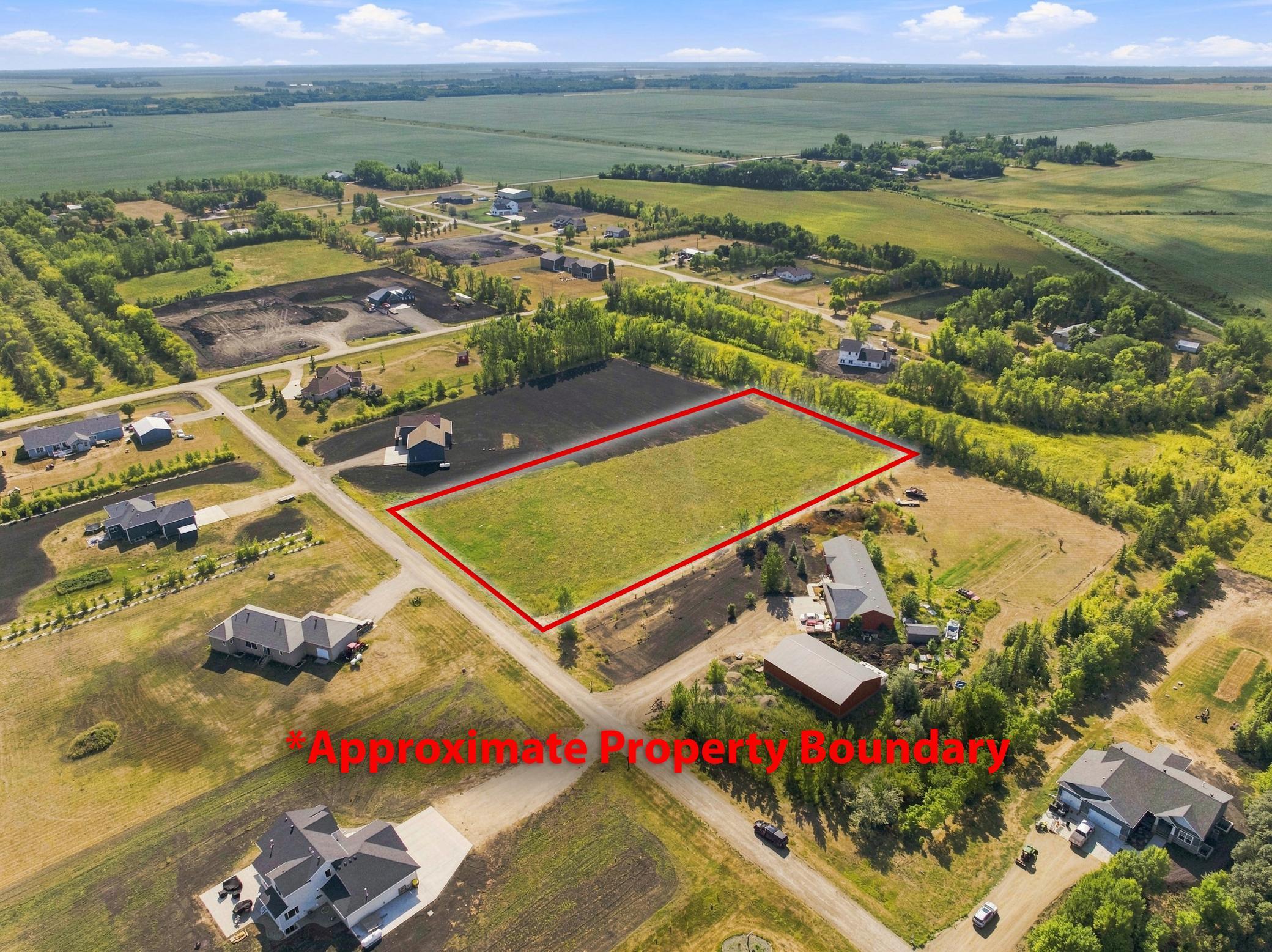 land for sale at 16864 Orchard Boulevard W in Harwood, ND