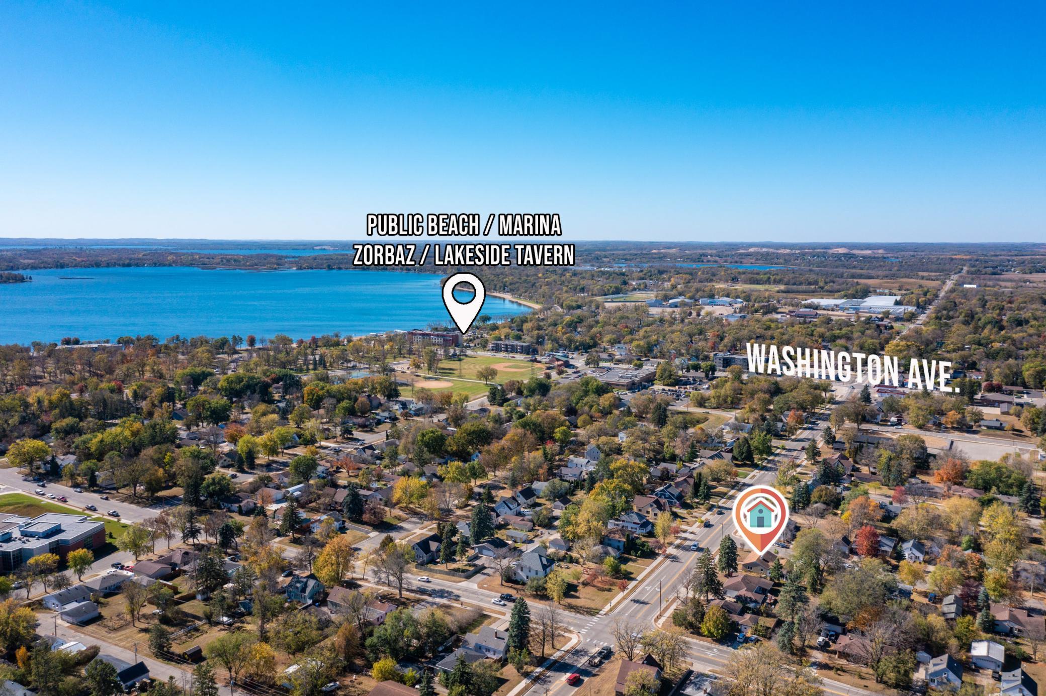 1950 single family home for sale at 332 Willow Street E in Detroit Lakes, MN — 2 bed, 1 bath (photo 33 of 37)