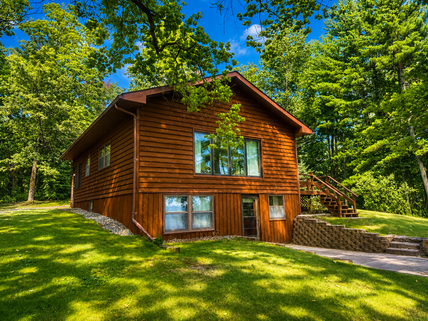 1985 single family home for sale at 4205 Ogema Point Drive NW in Hackensack, MN — 2 bed, 1 bath (photo 3 of 4)