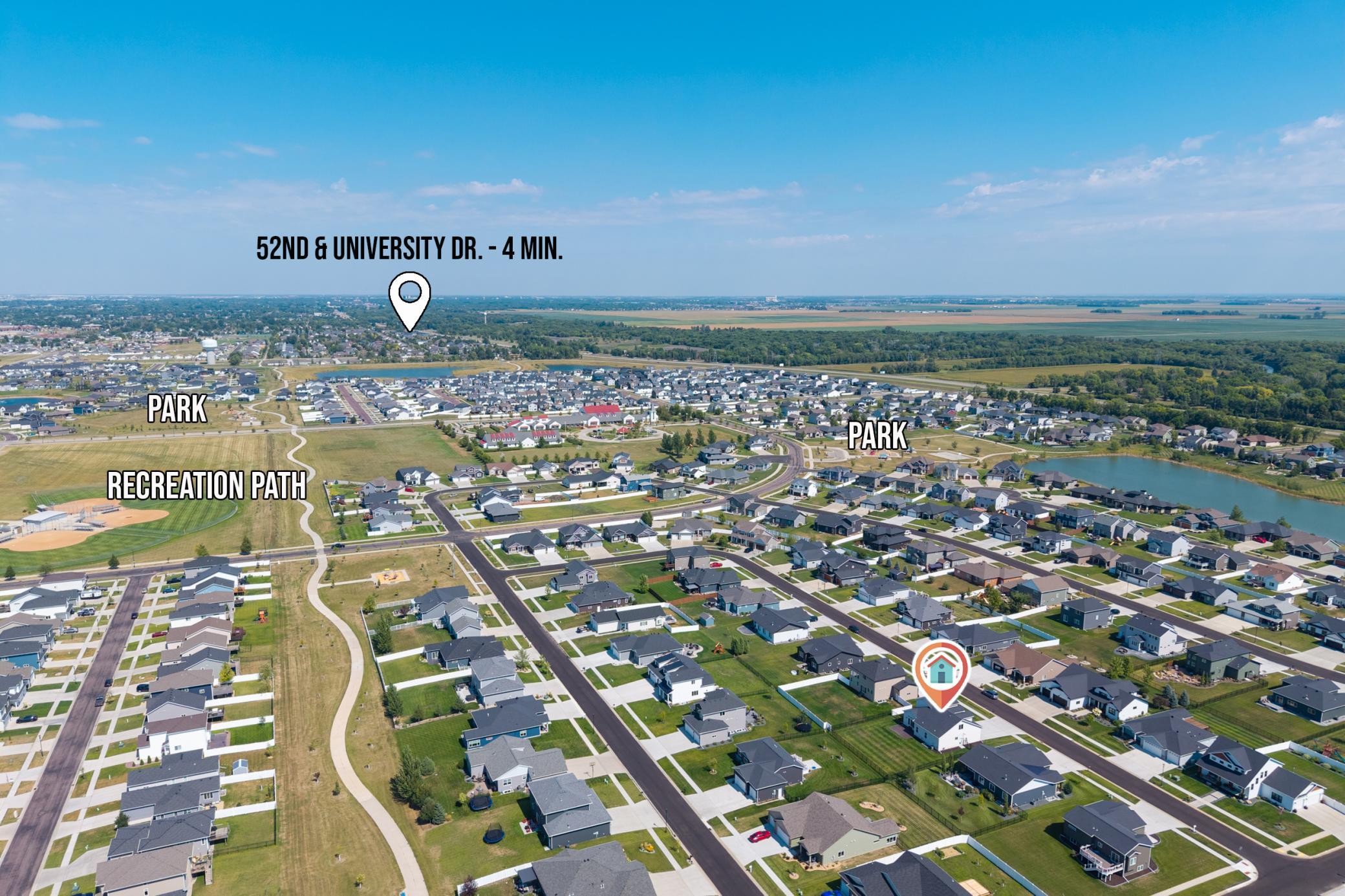 2022 single family home for sale at 7469 Claire Drive S in Fargo, ND — 5 bed, 4 bath (photo 62 of 64)