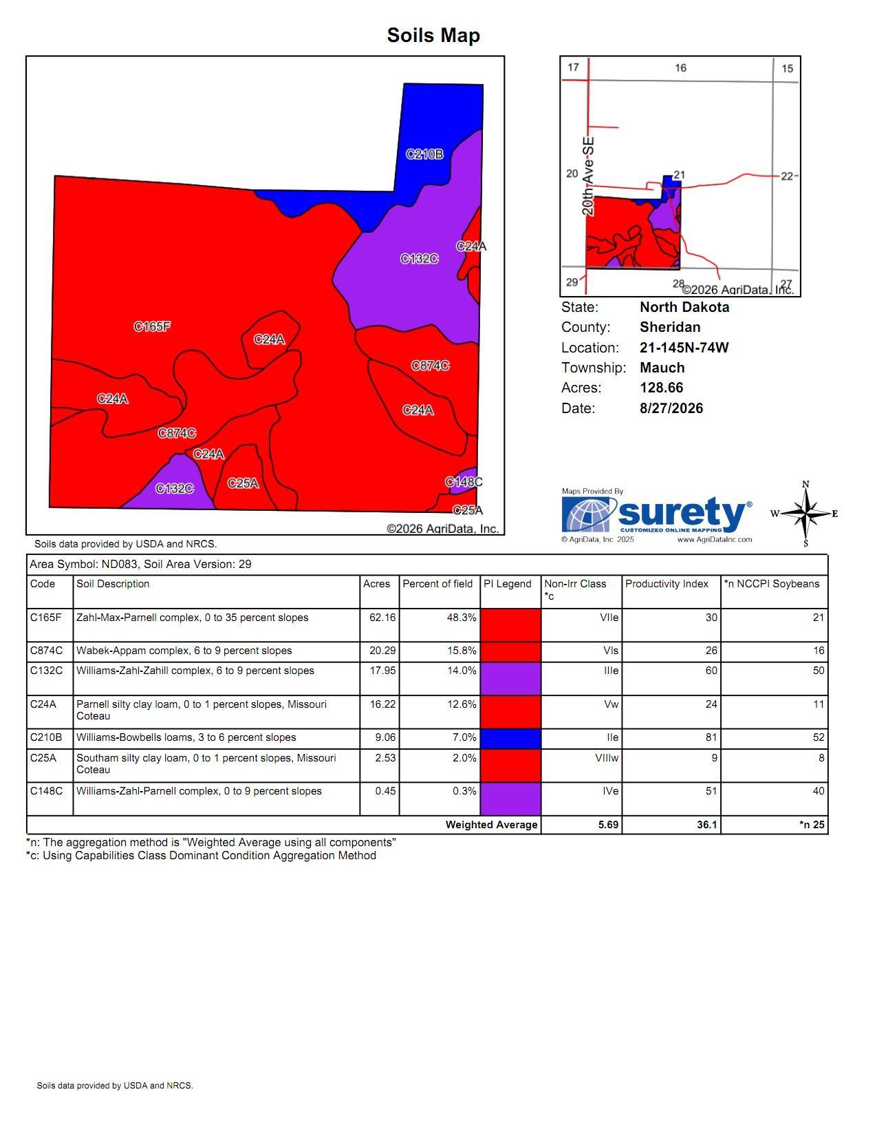 land for sale at TBD 20 Ave SE Lot 1 in Goodrich, ND (photo 3 of 43)