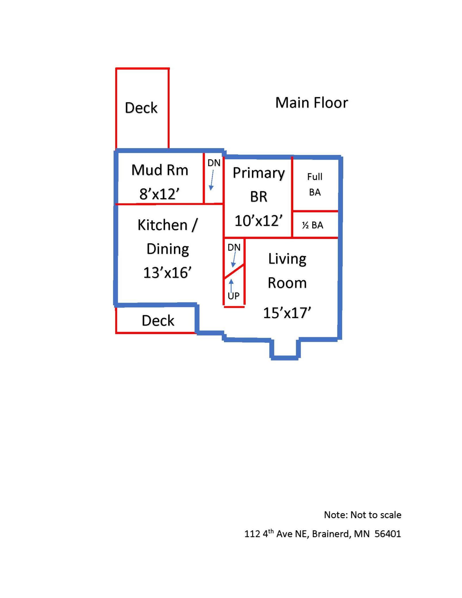1893 single family home for sale at 112 4th Avenue NE in Brainerd, MN — 4 bed, 3 bath (photo 27 of 29)