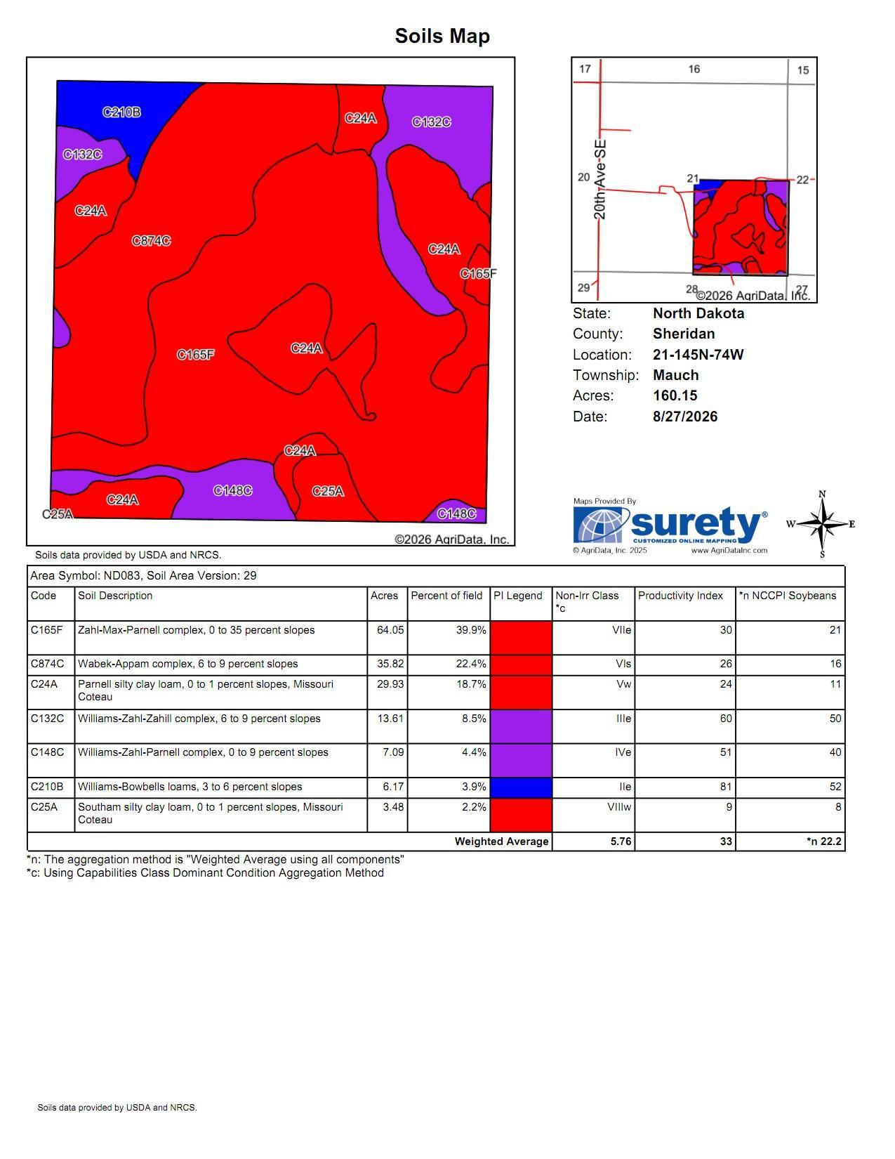 land for sale at TBD 20 Ave SE Lot 2 in Goodrich, ND (photo 2 of 68)
