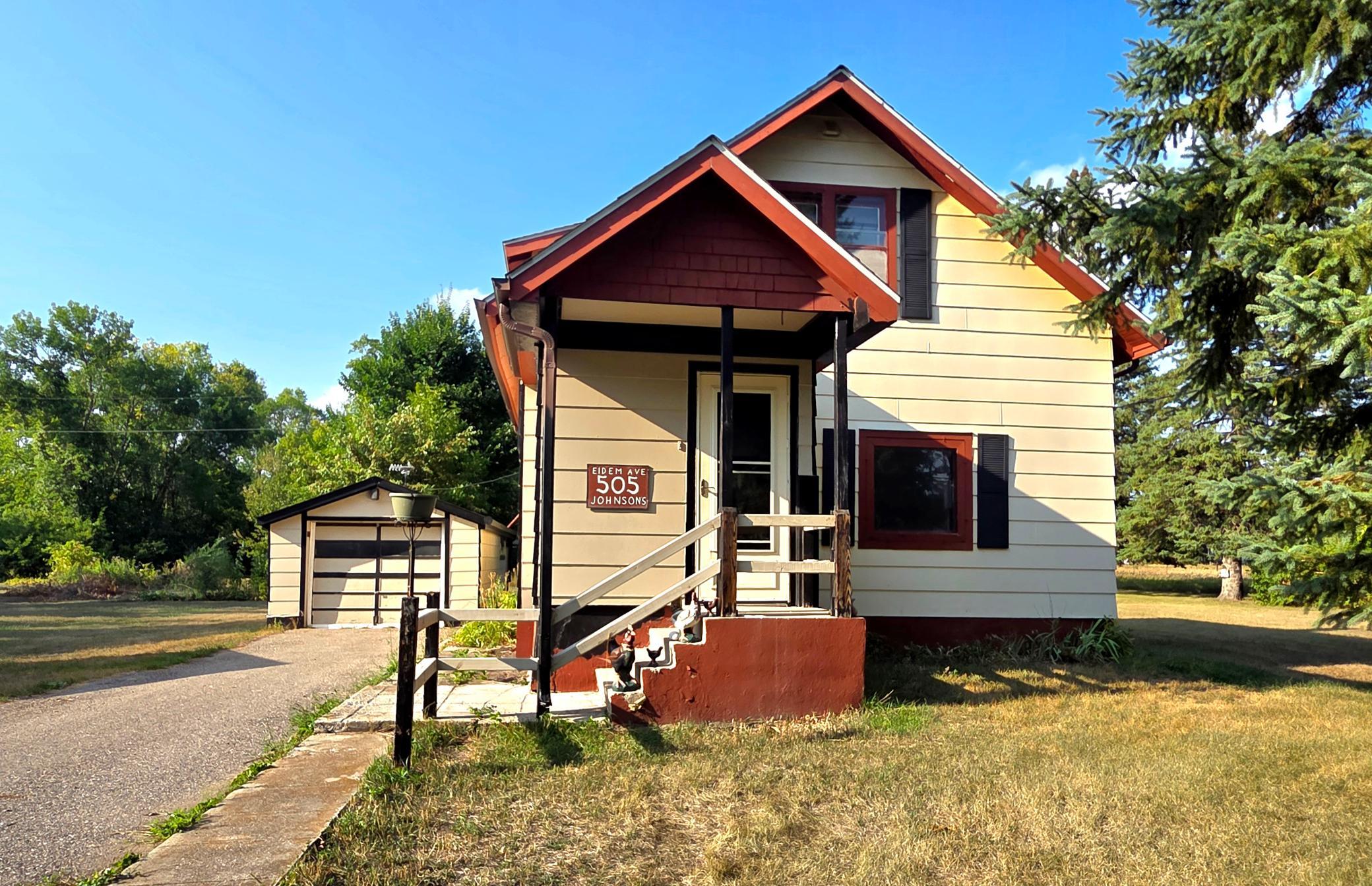 1930 single family home for sale at 505 Eidem Avenue SE in Twin Valley, MN — 2 bed, 1 bath