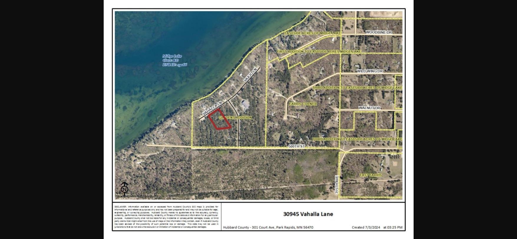 land for sale at 30945 Vahalla Lane in Cass Lake, MN (photo 3 of 8)