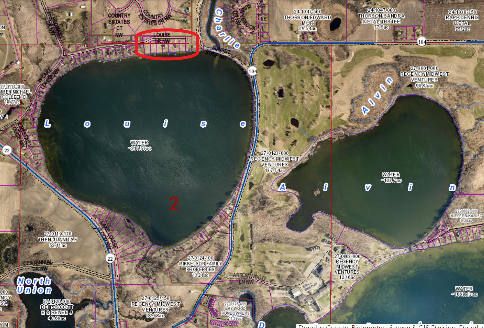 land for sale at 27XX Louise Drive NW in LaGrand Twp, MN (photo 6 of 7)