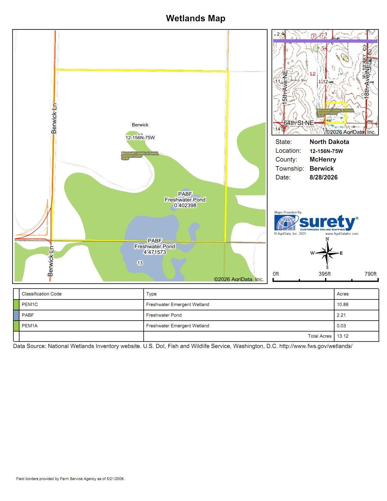 land for sale at TBD Berwick Lane Lot 5 in Berwick, ND (photo 22 of 22)