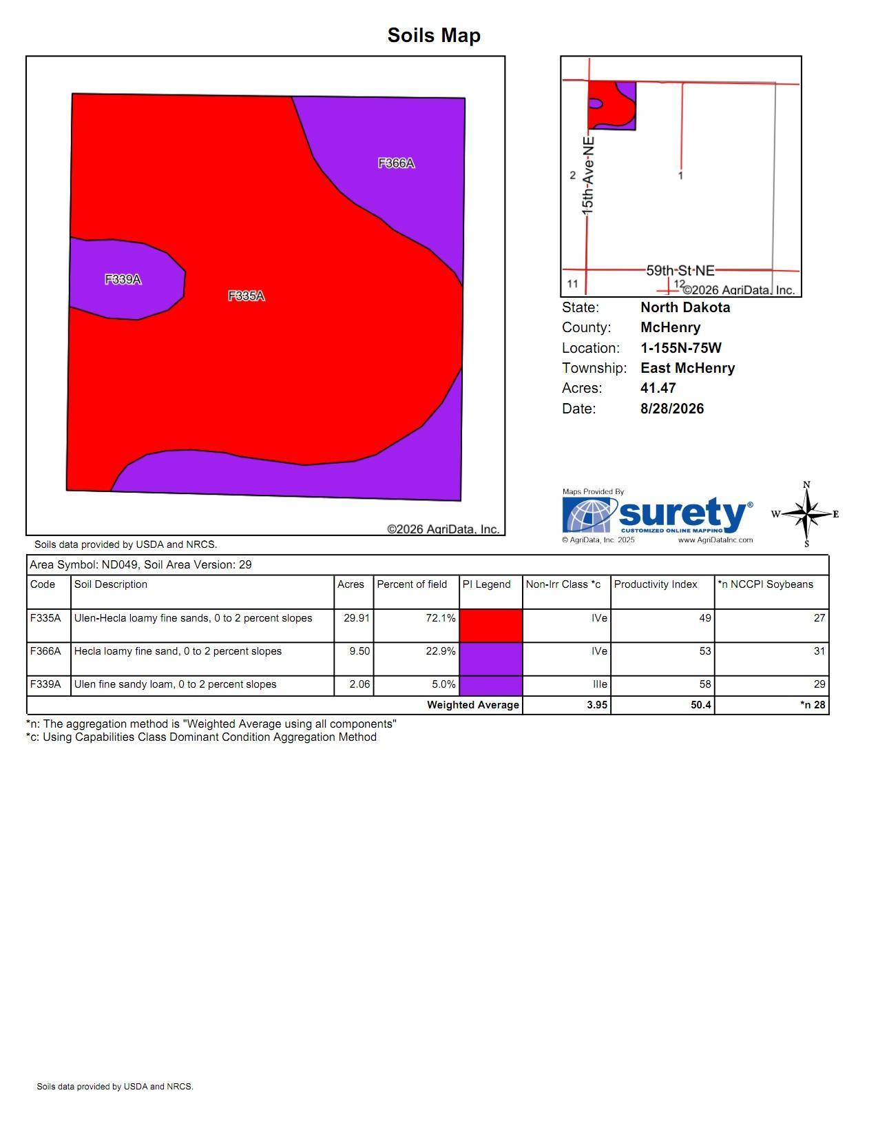 land for sale at TBD 15 Ave NE Lot 4 in Berwick, ND (photo 2 of 23)