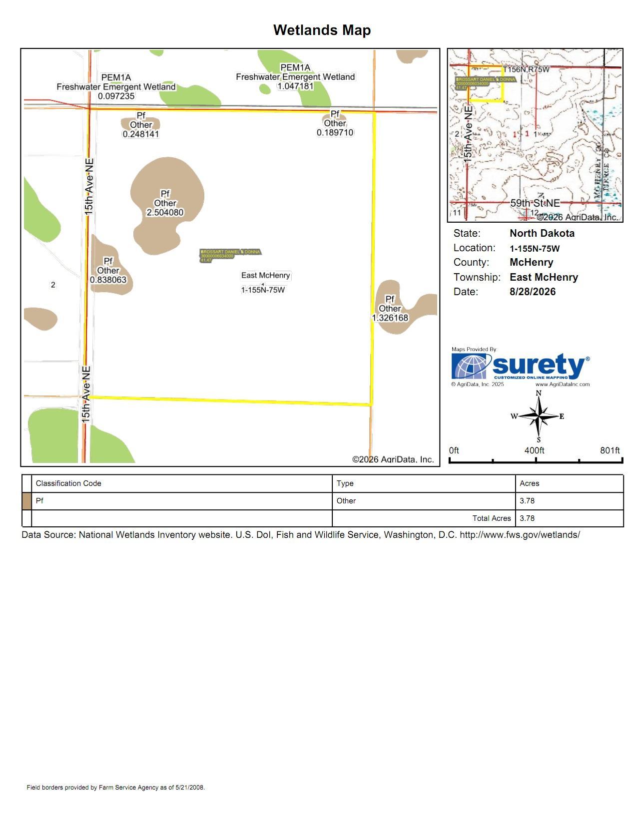 land for sale at TBD 15 Ave NE Lot 4 in Berwick, ND (photo 23 of 23)