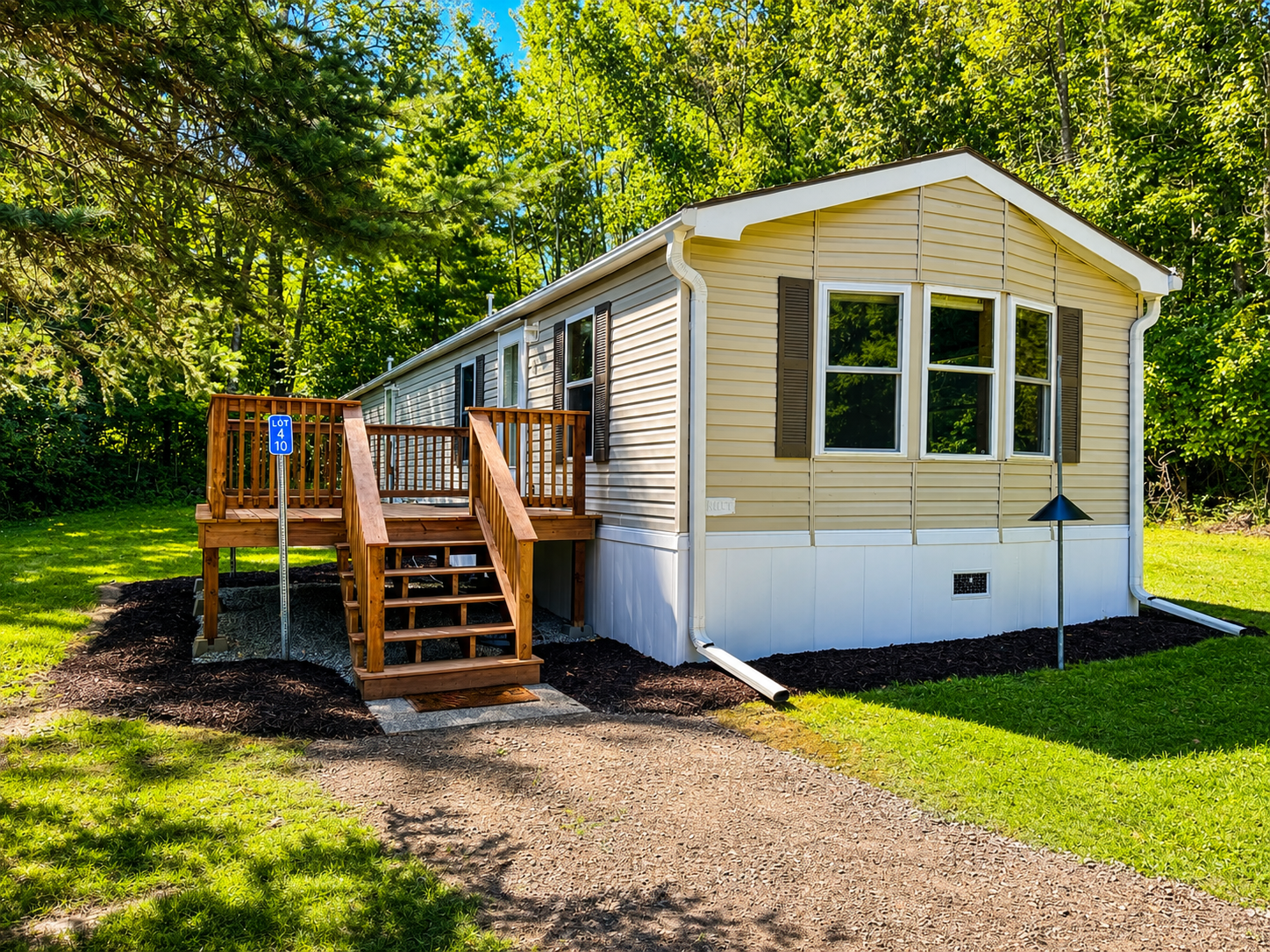 2000 single family home for sale at 4856 State 84 Highway, Unit Lot 40 in Longville, MN — 2 bed, 1 bath (photo 2 of 10)