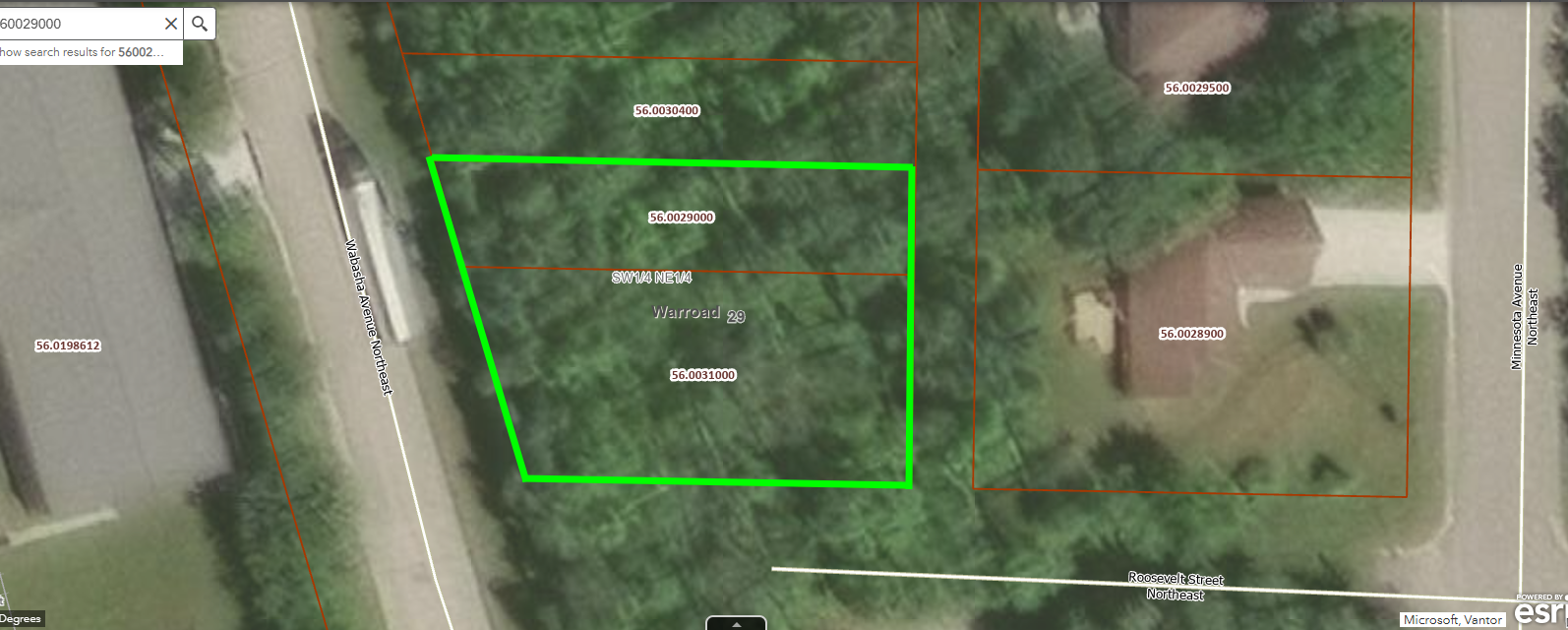 land for sale at TBD Wabasha Avenue NE in Warroad, MN