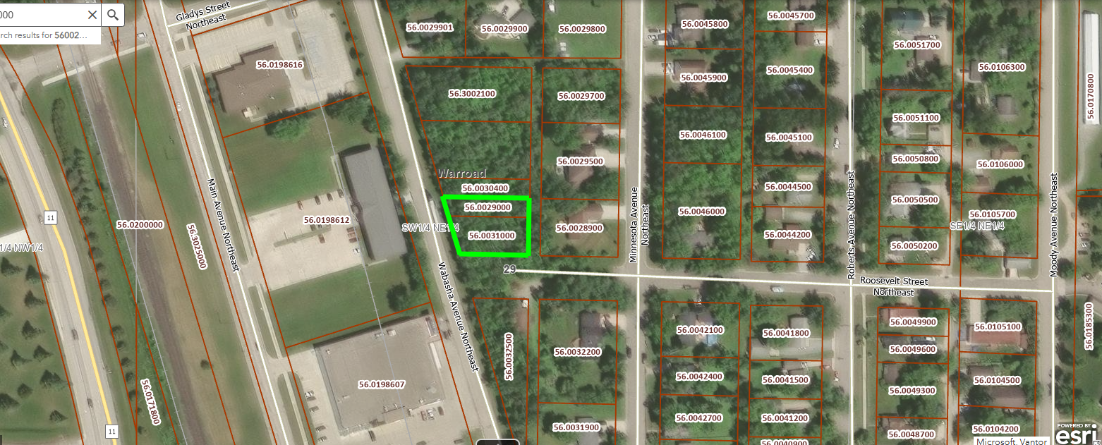 land for sale at TBD Wabasha Avenue NE in Warroad, MN (photo 2 of 3)