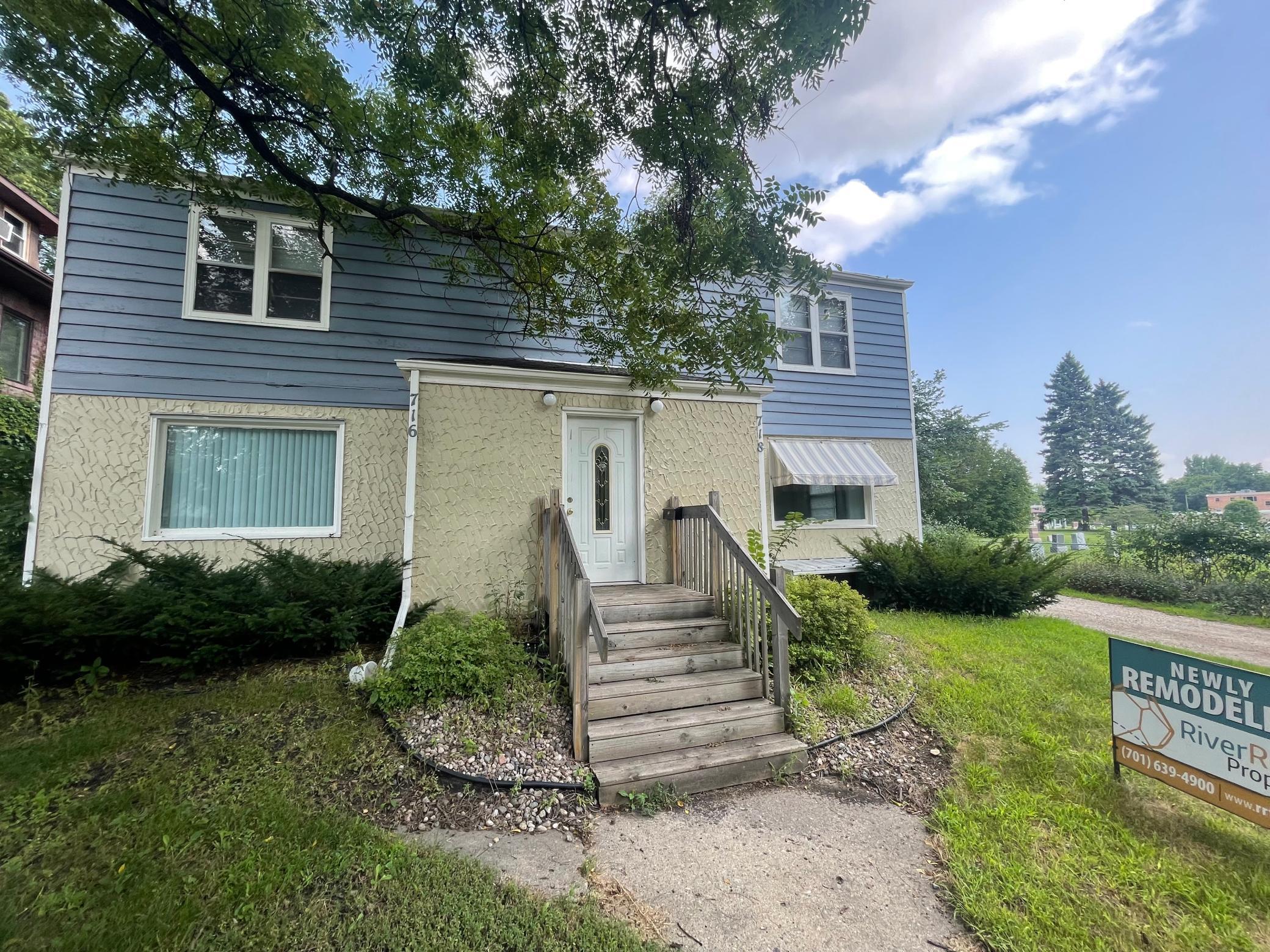 1953 duplex for sale at 716 8th Street S in Moorhead, MN — 6 bed, 2 bath (photo 1 of 15)