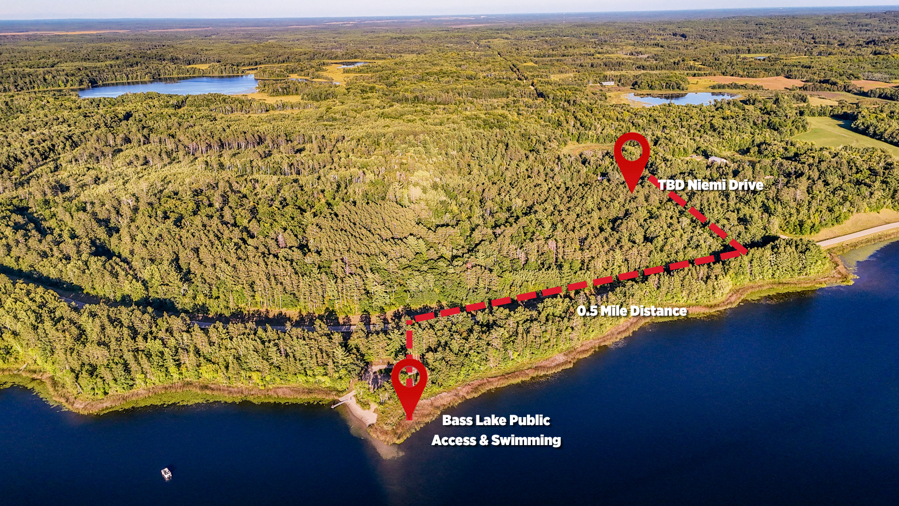land for sale at TBD Niemi Drive in Osage, MN (photo 2 of 23)