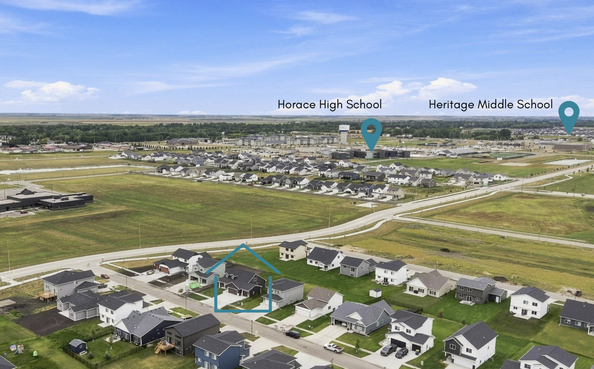 2025 single family home for sale at 6281 86th Avenue S in Horace, ND — 3 bed, 3 bath (photo 37 of 38)