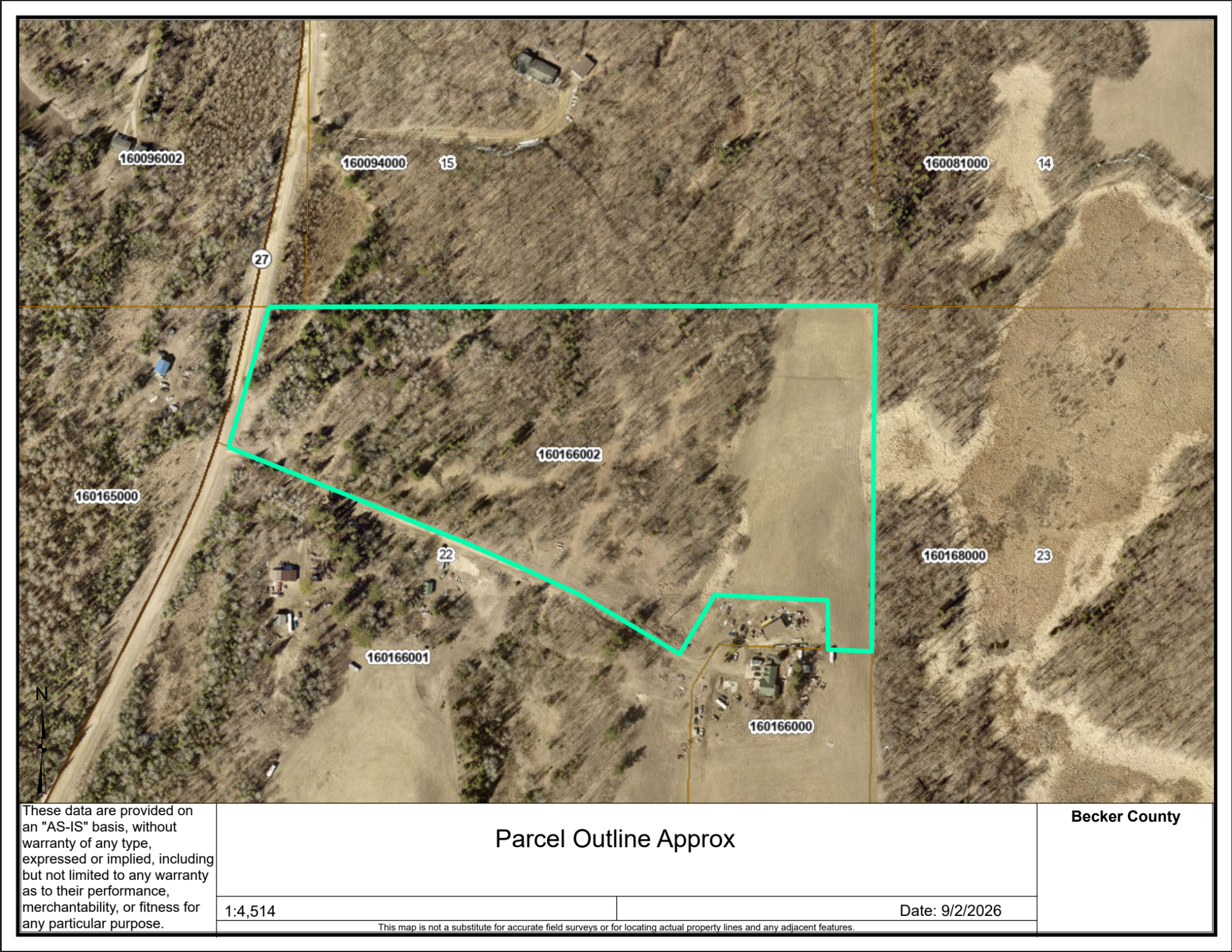 land for sale at TBD CO HWY 27 in Rochert, MN (photo 33 of 34)