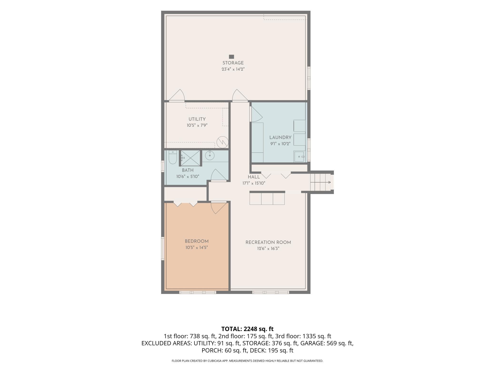 1973 single family home for sale at 913 1st Avenue SE in Long Prairie, MN — 4 bed, 3 bath (photo 14 of 14)