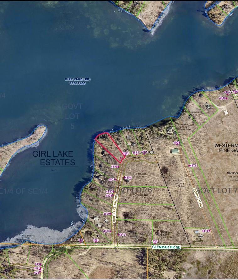 land for sale at TBD Girl Lake Trail NE in Longville, MN (photo 4 of 4)