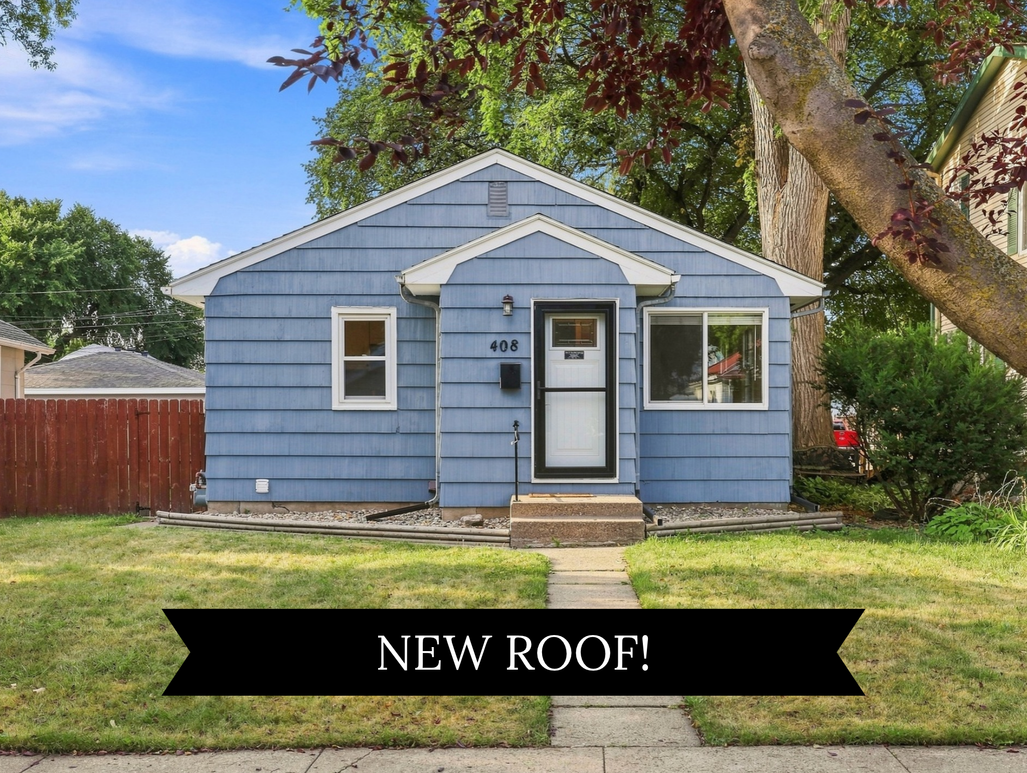 1951 single family home for sale at 408 15th Avenue S in Fargo, ND — 3 bed, 1 bath
