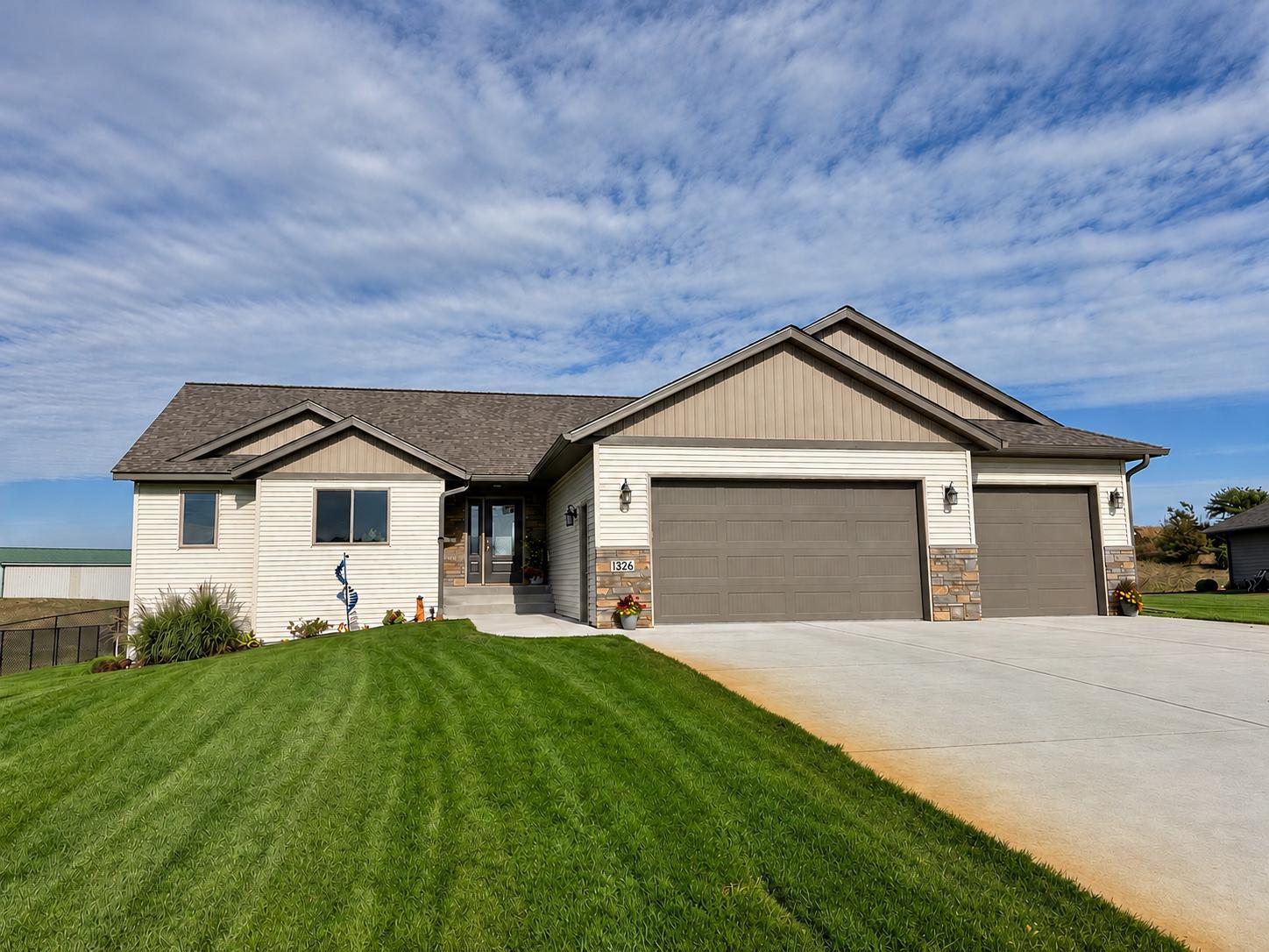 2023 single family home for sale at 1326 Faith Hill Drive SW in Alexandria, MN — 4 bed, 3 bath