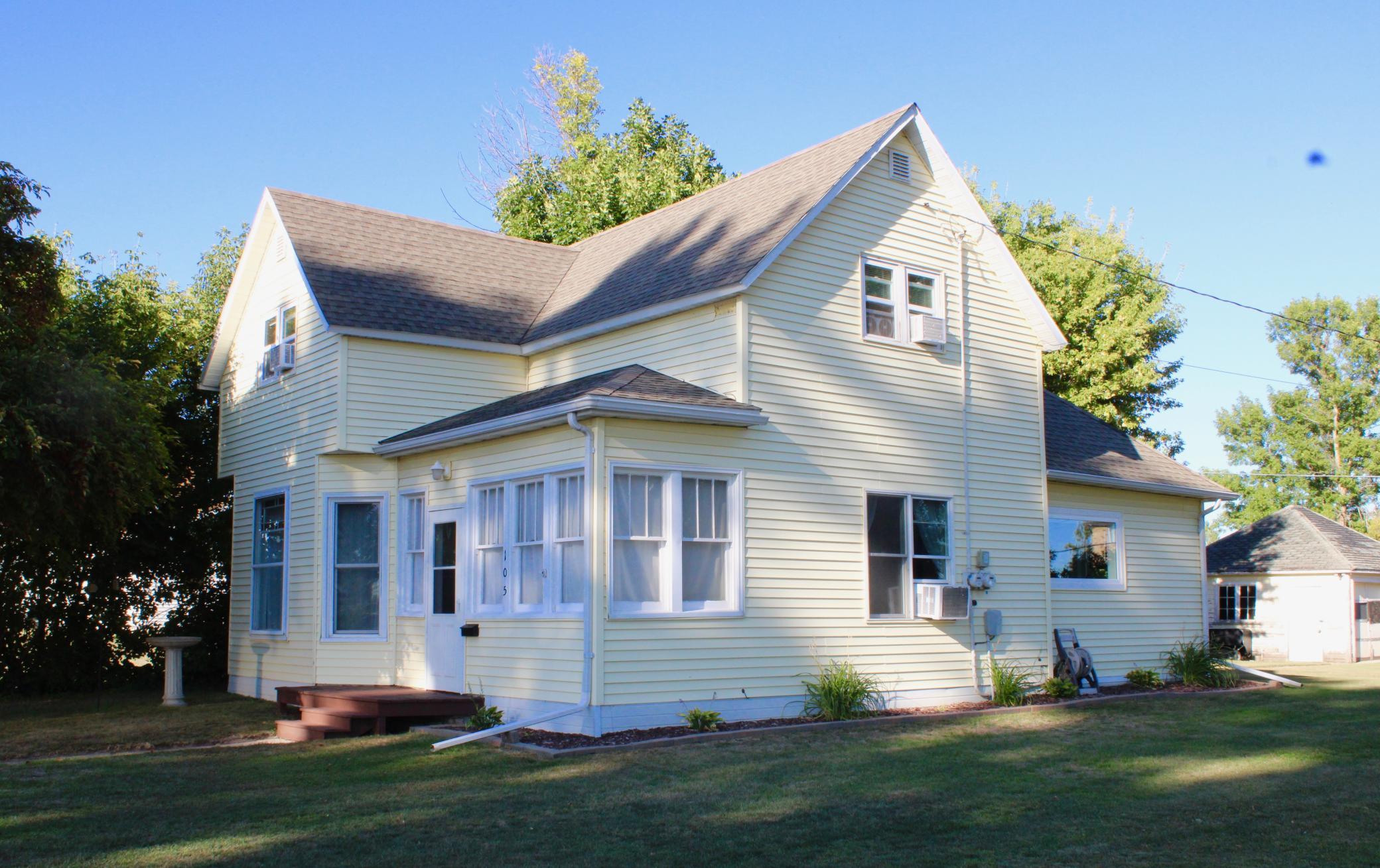 1898 single family home for sale at 105 Hamilton Avenue NE in Red Lake Falls, MN — 3 bed, 2 bath