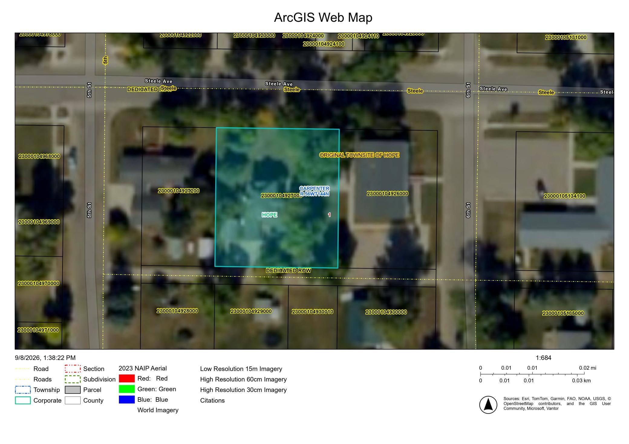 1900 single family home for sale at 506 Steele Avenue in Hope, ND — 3 bed, 2 bath (photo 49 of 49)