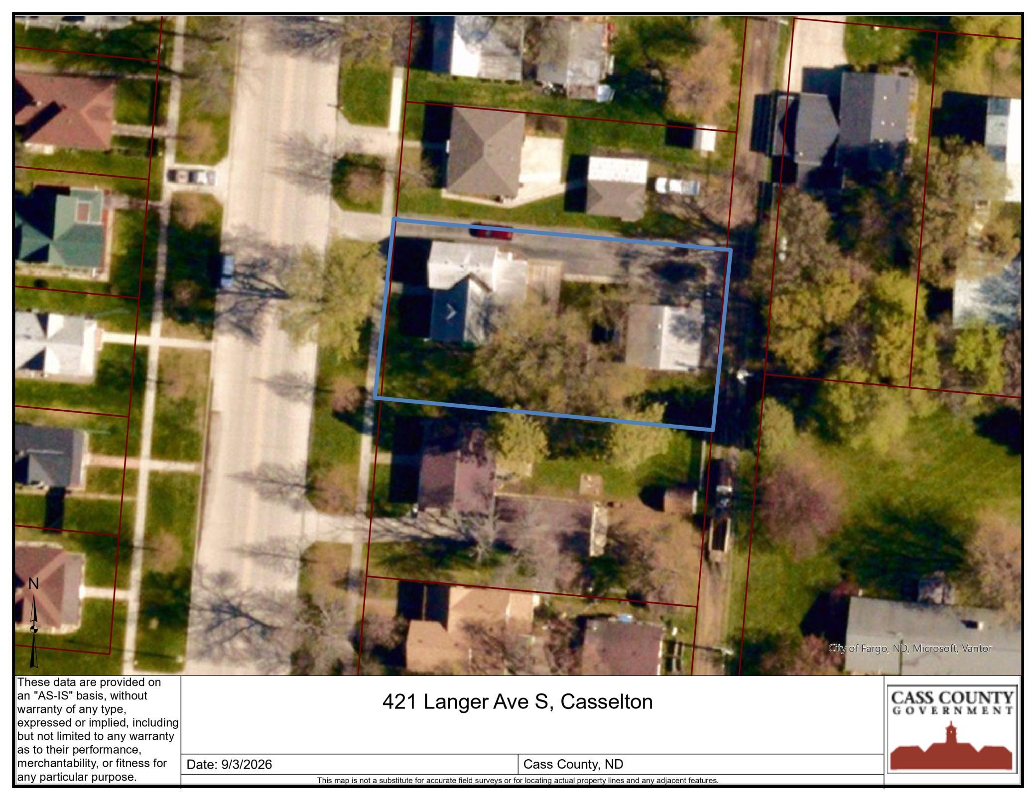 1915 single family home for sale at 421 Langer Avenue S in Casselton, ND — 5 bed, 4 bath (photo 42 of 42)