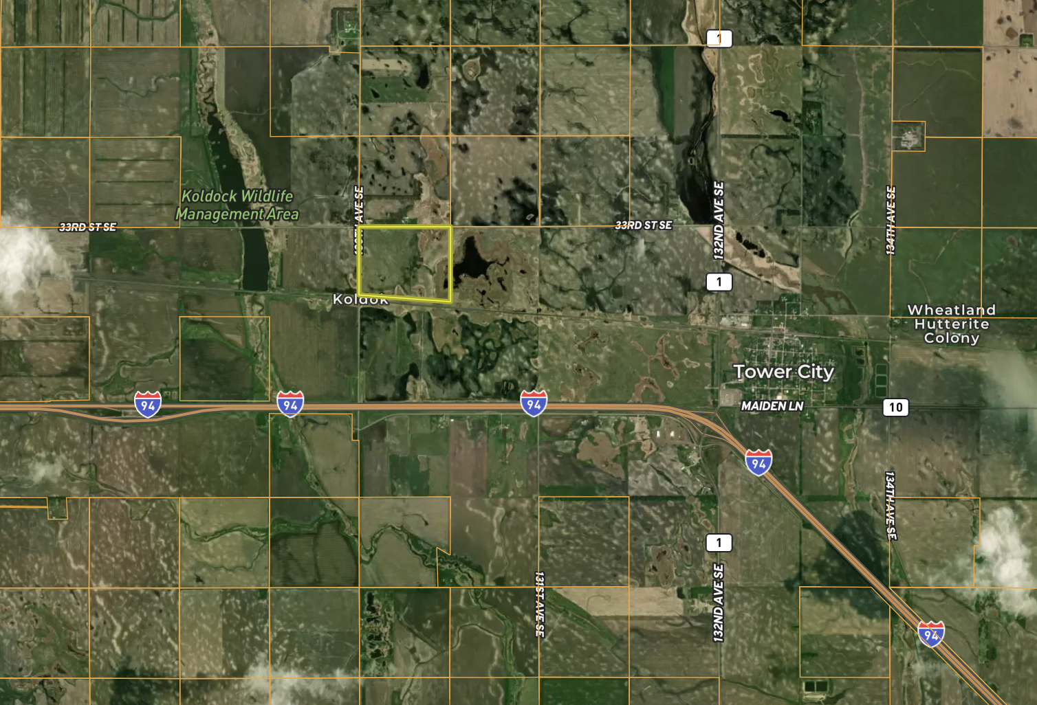 land for sale at TBD 33rd St SE in Tower City, ND (photo 37 of 39)