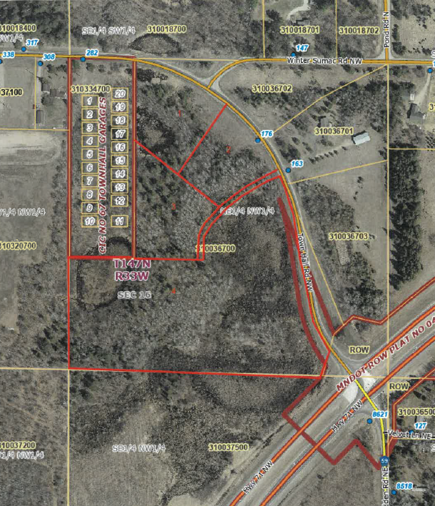 land for sale at Lot 3 Town Hall Road NW in Bemidji, MN (photo 2 of 2)