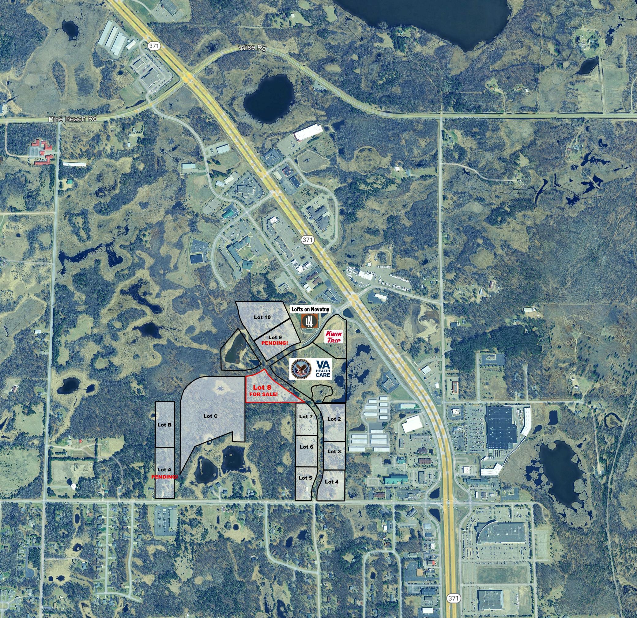 land for sale at Lot 8 Novotny Road in Baxter, MN (photo 2 of 5)