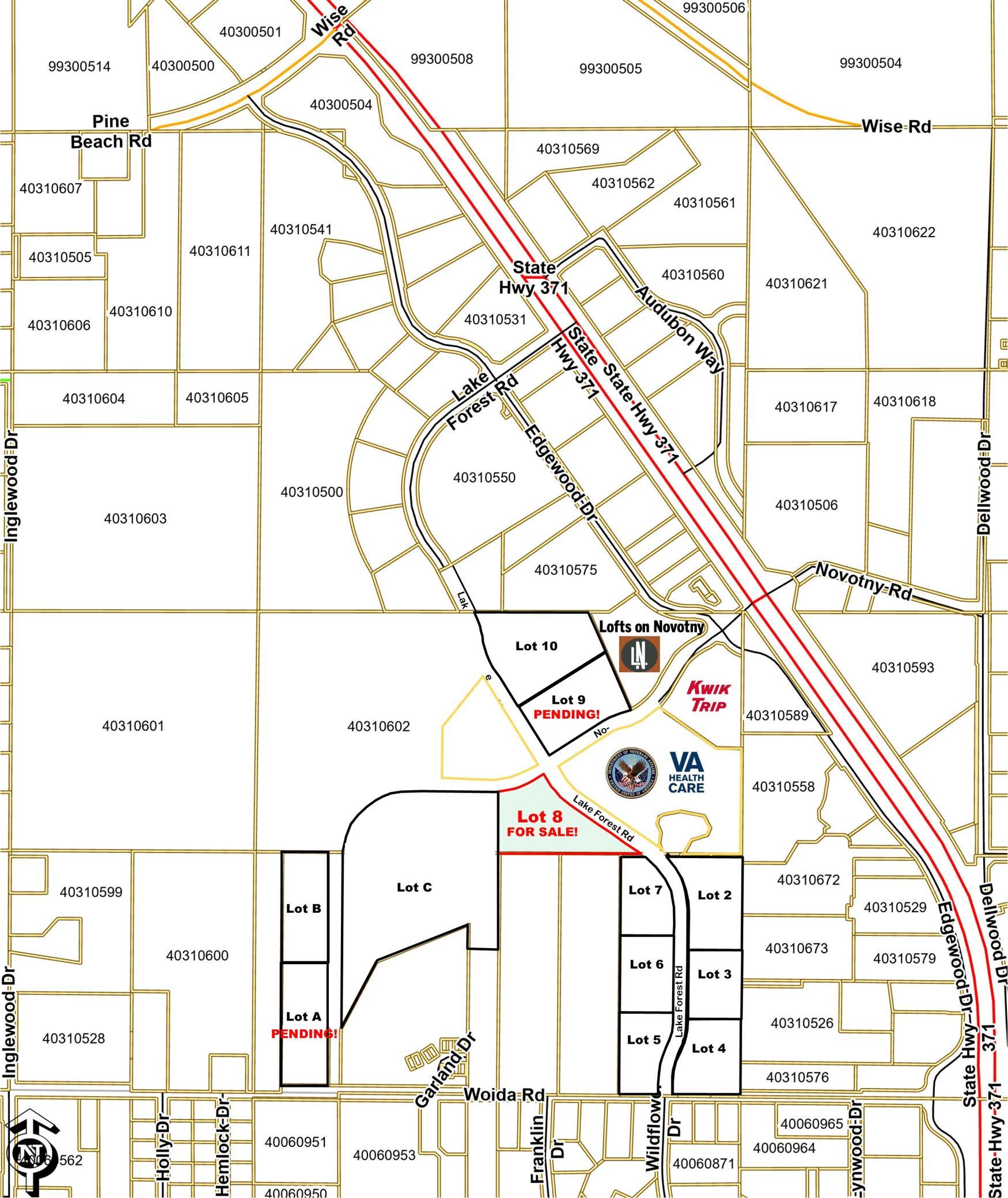 land for sale at Lot 8 Novotny Road in Baxter, MN (photo 4 of 5)