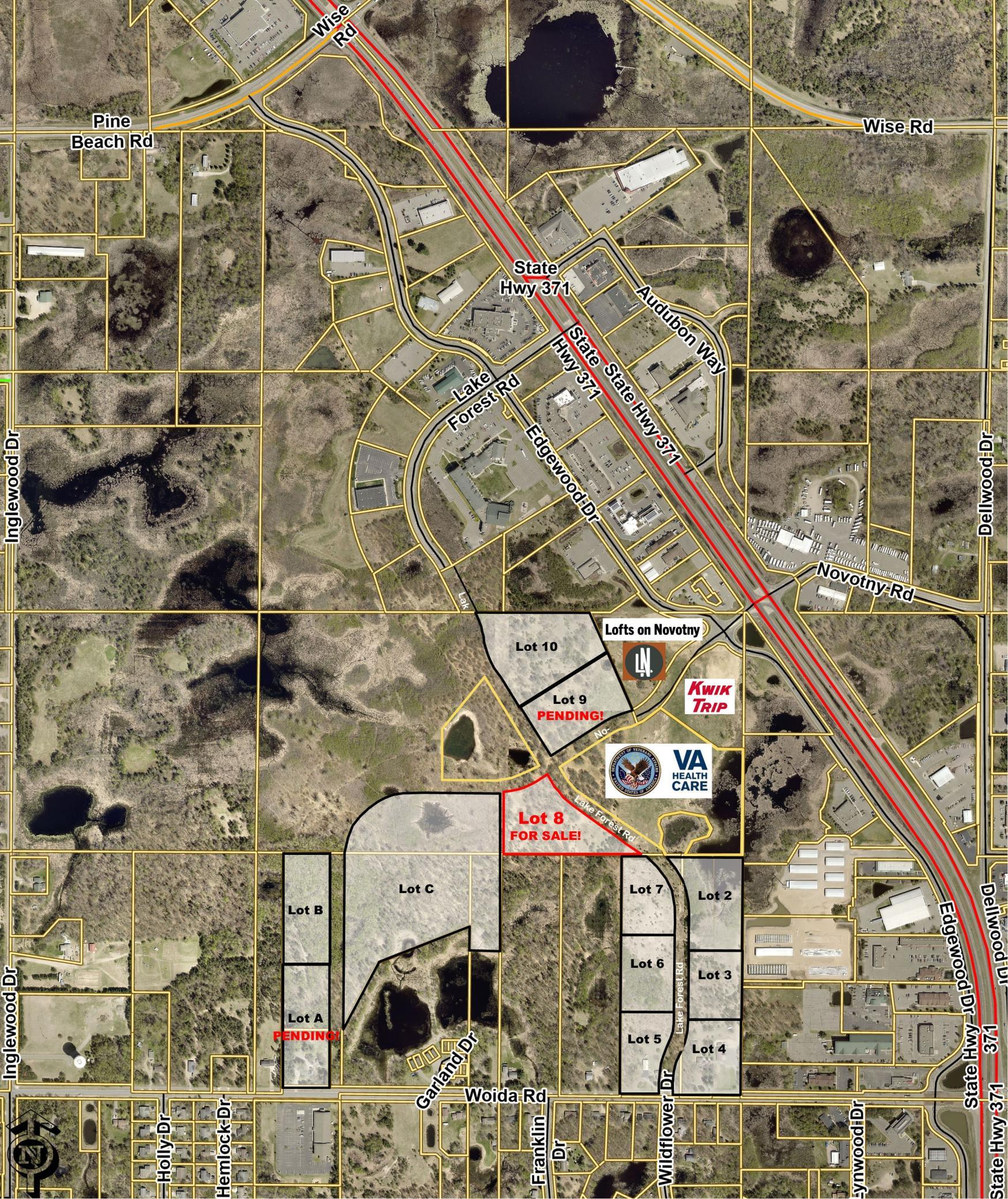 land for sale at Lot 8 Novotny Road in Baxter, MN (photo 5 of 5)