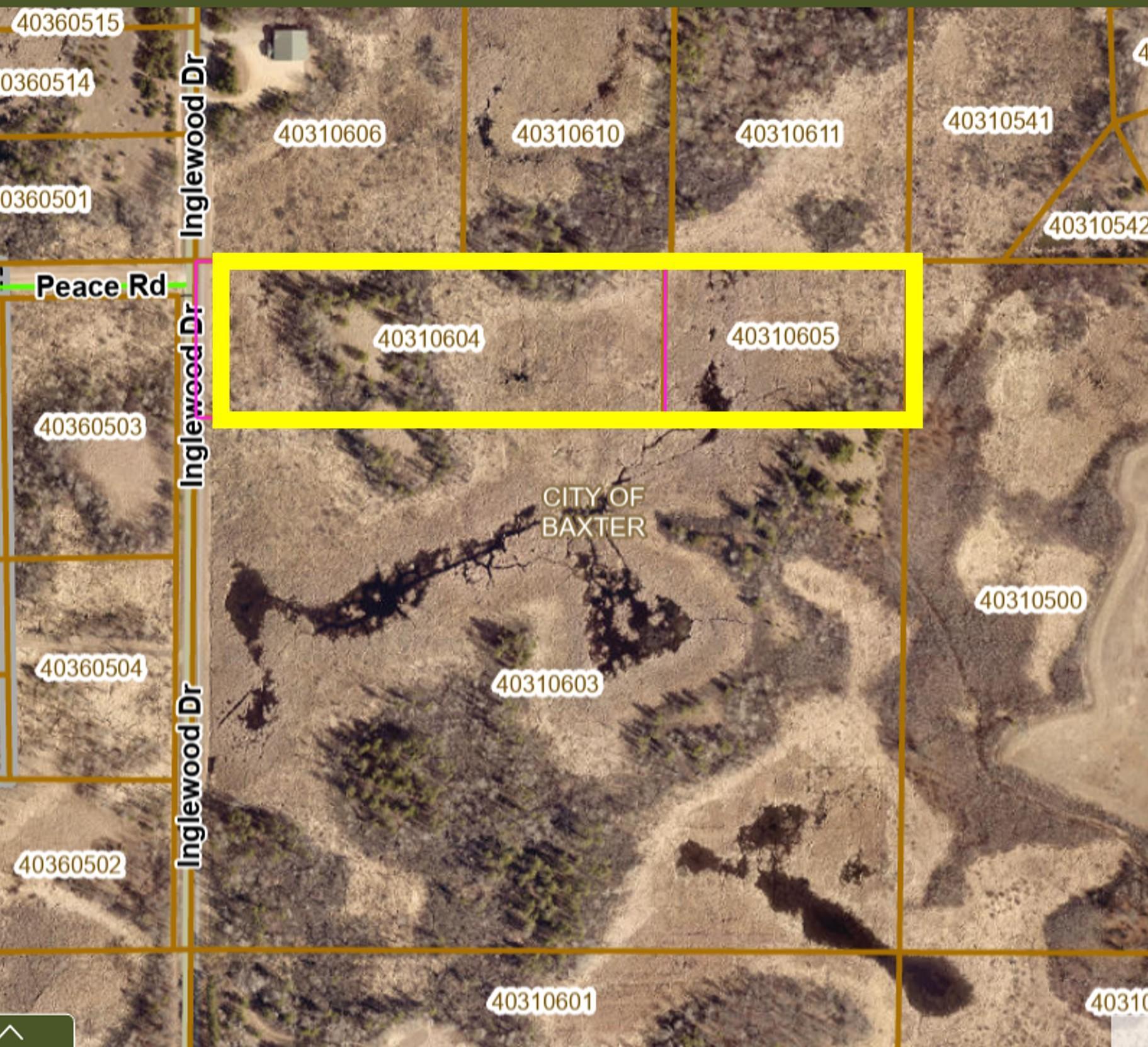 land for sale at 9.24 Acres Inglewood Drive in Baxter, MN