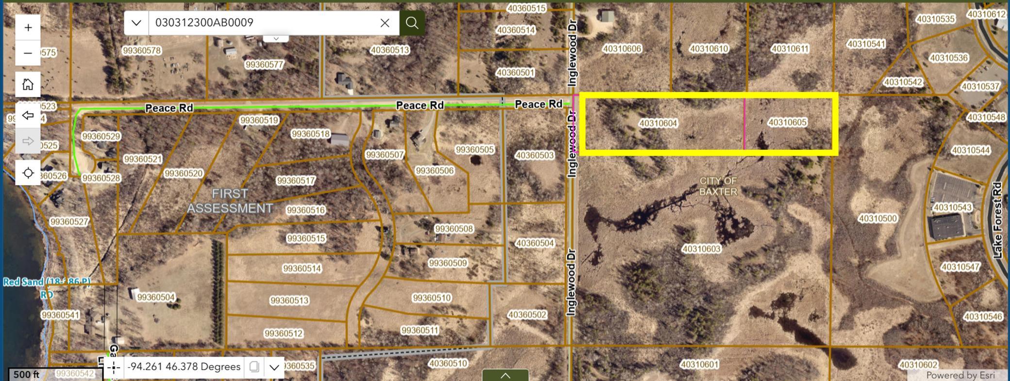 land for sale at 9.24 Acres Inglewood Drive in Baxter, MN (photo 4 of 4)