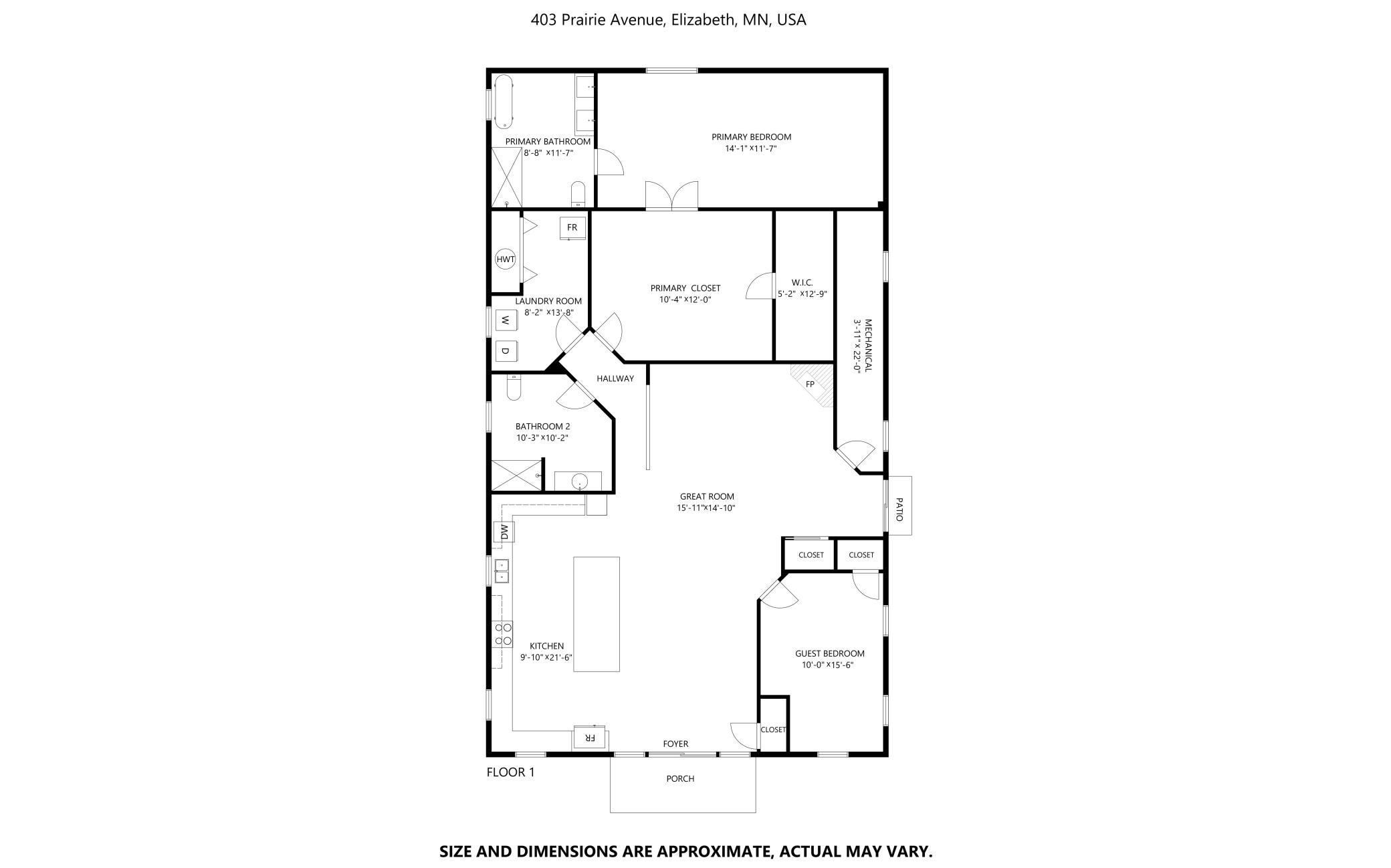 2011 single family home for sale at 403 W Prairie Avenue in Elizabeth, MN — 2 bed, 2 bath (photo 30 of 30)